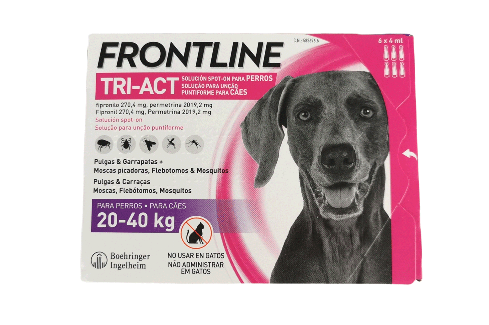 Frontline Tri-Act 10-20 kg — Foto 2