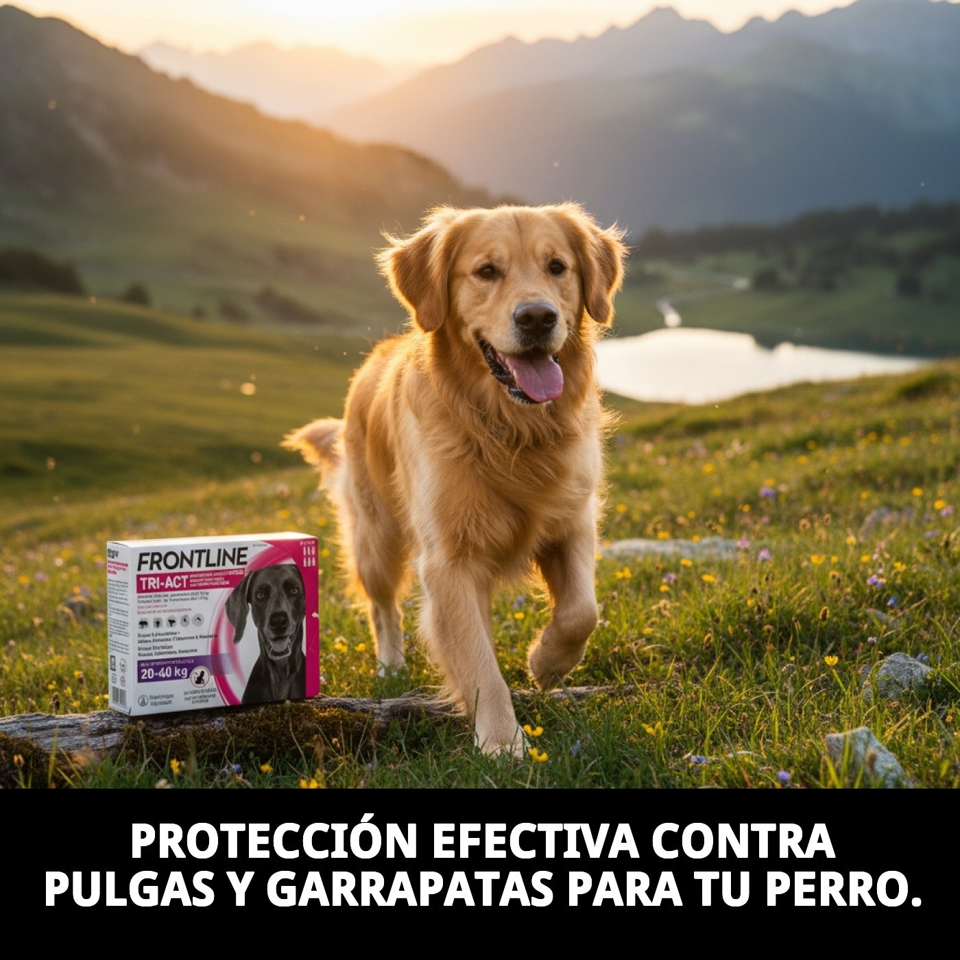 Antiparasitarie Frontline Tri-Act 20-40 kg- 6 Pipetten — Foto 3