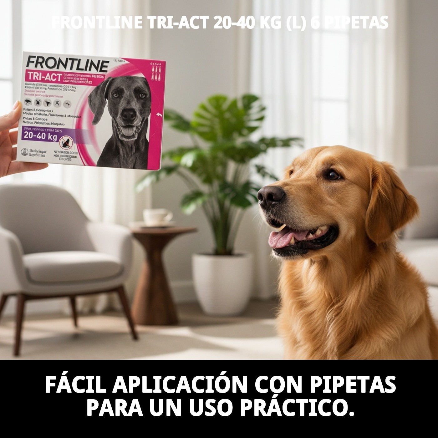 Antiparasitarie Frontline Tri-Act 20-40 kg- 6 Pipetten — Foto 6