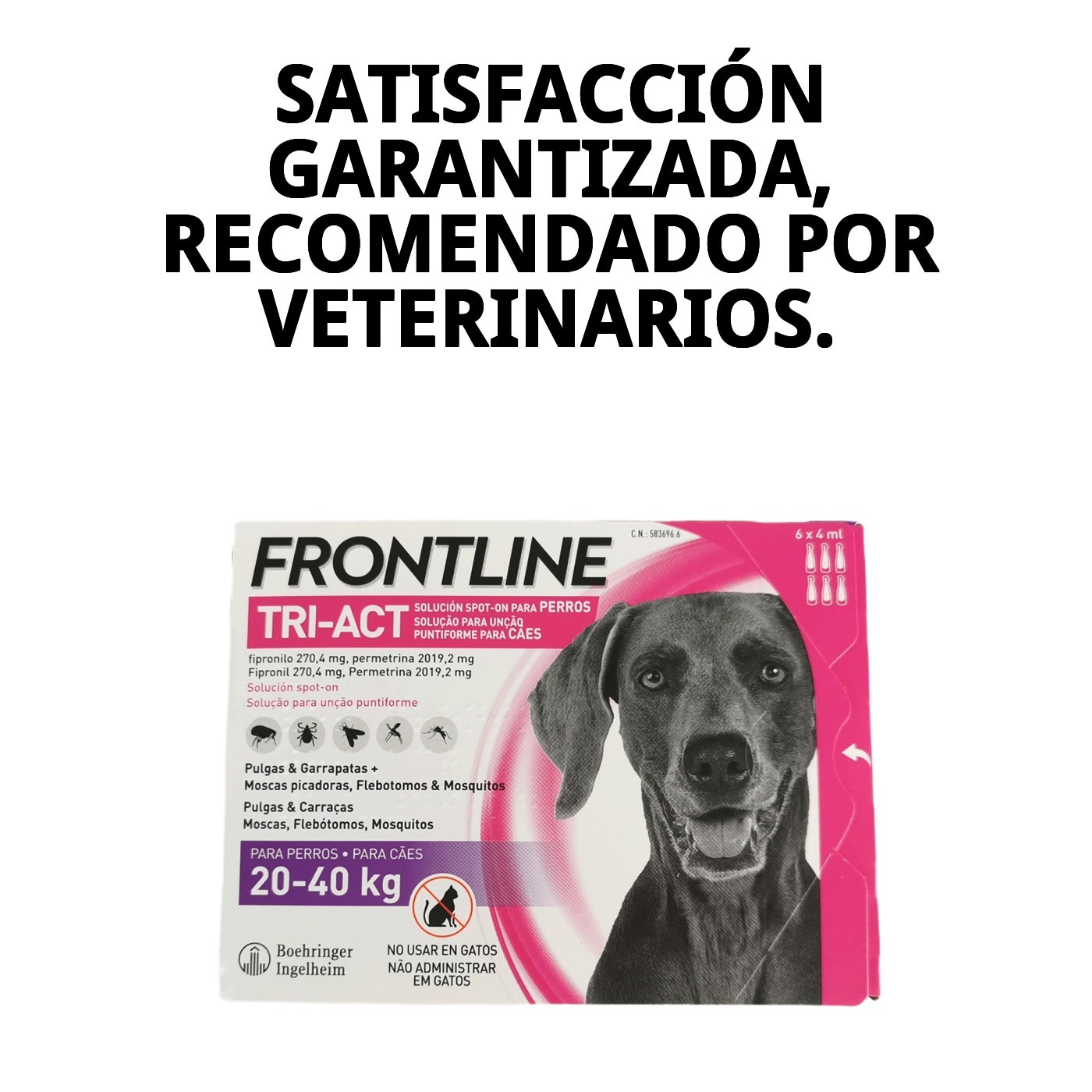 Antiparasitarie Frontline Tri-Act 20-40 kg- 6 Pipetten — Foto 7