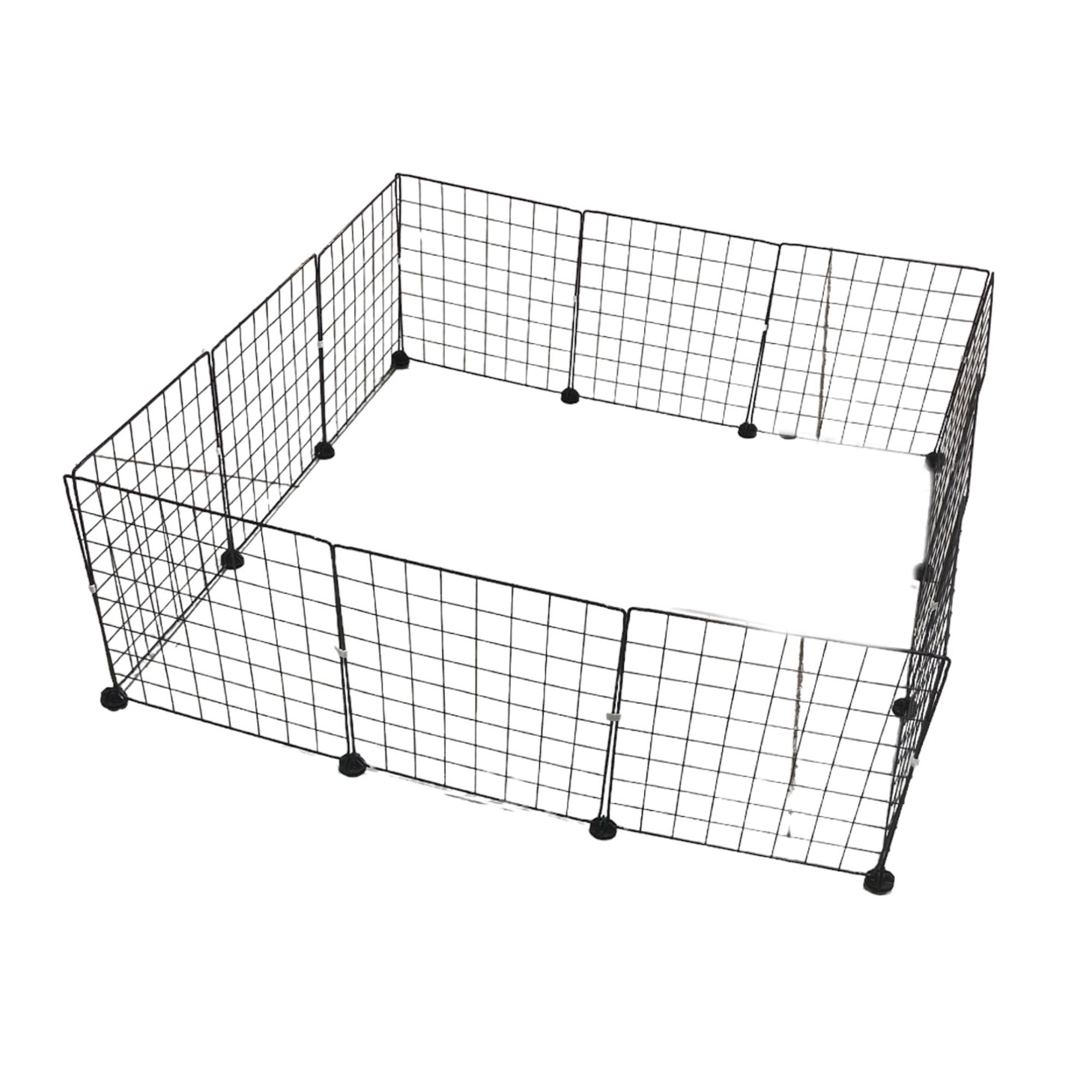 Hundezwinger 12 Paneele 35x35 cm