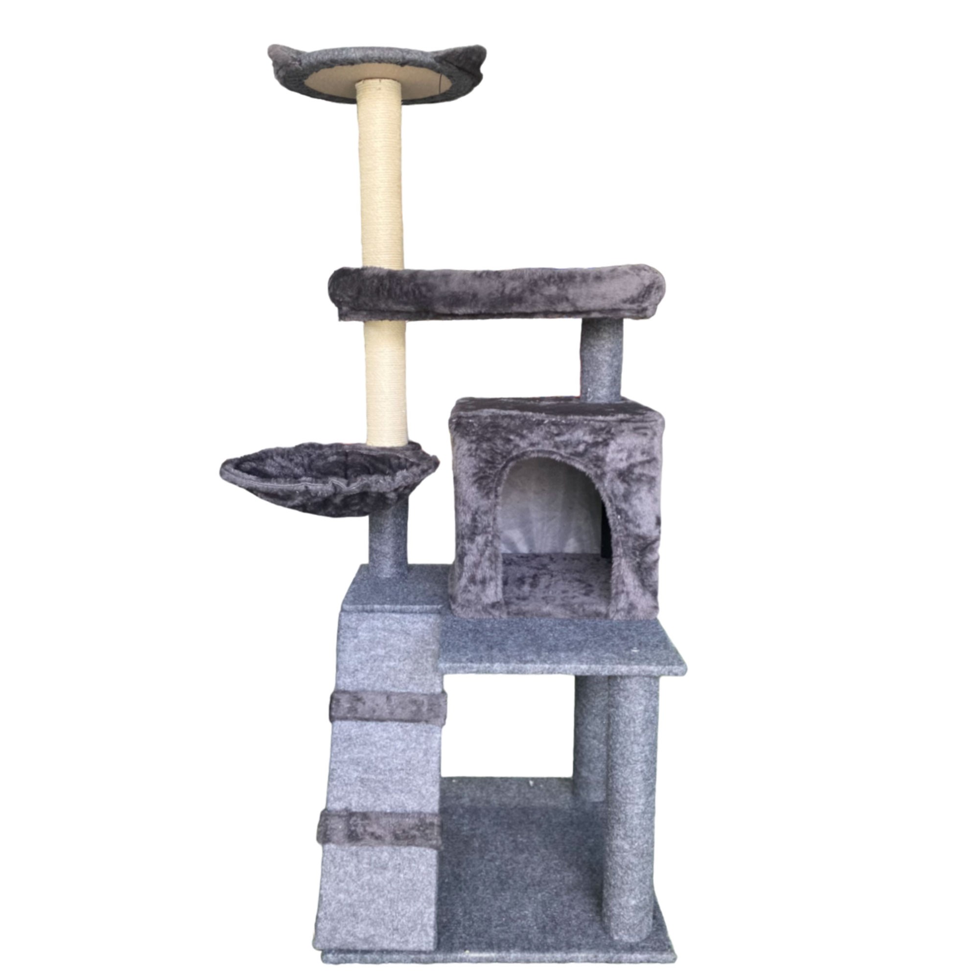 Kratzbaum für Katzen Modell Paris 49x49x132 cm