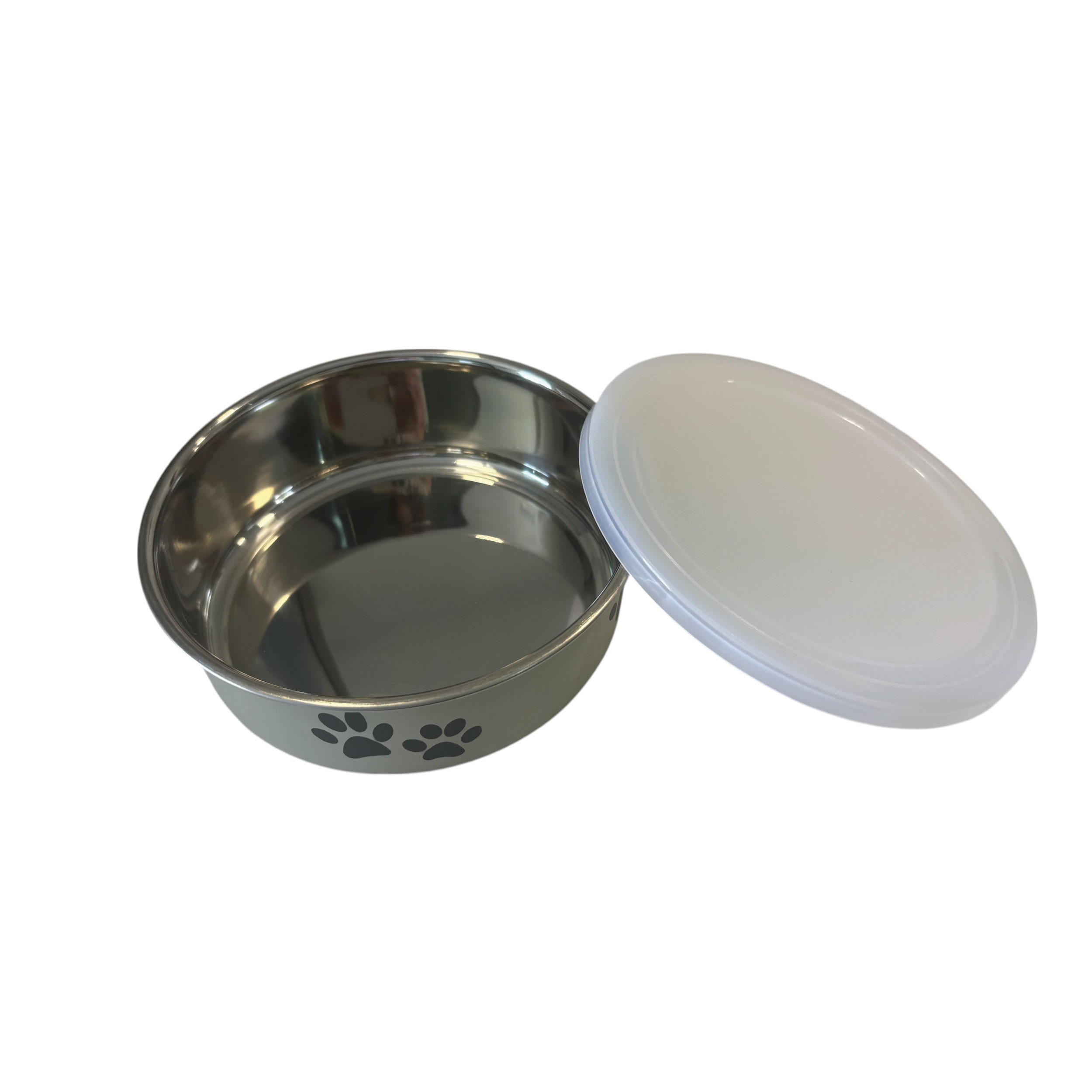 Edelstahl Napf Moly mit hermetischem Deckel — Foto 3