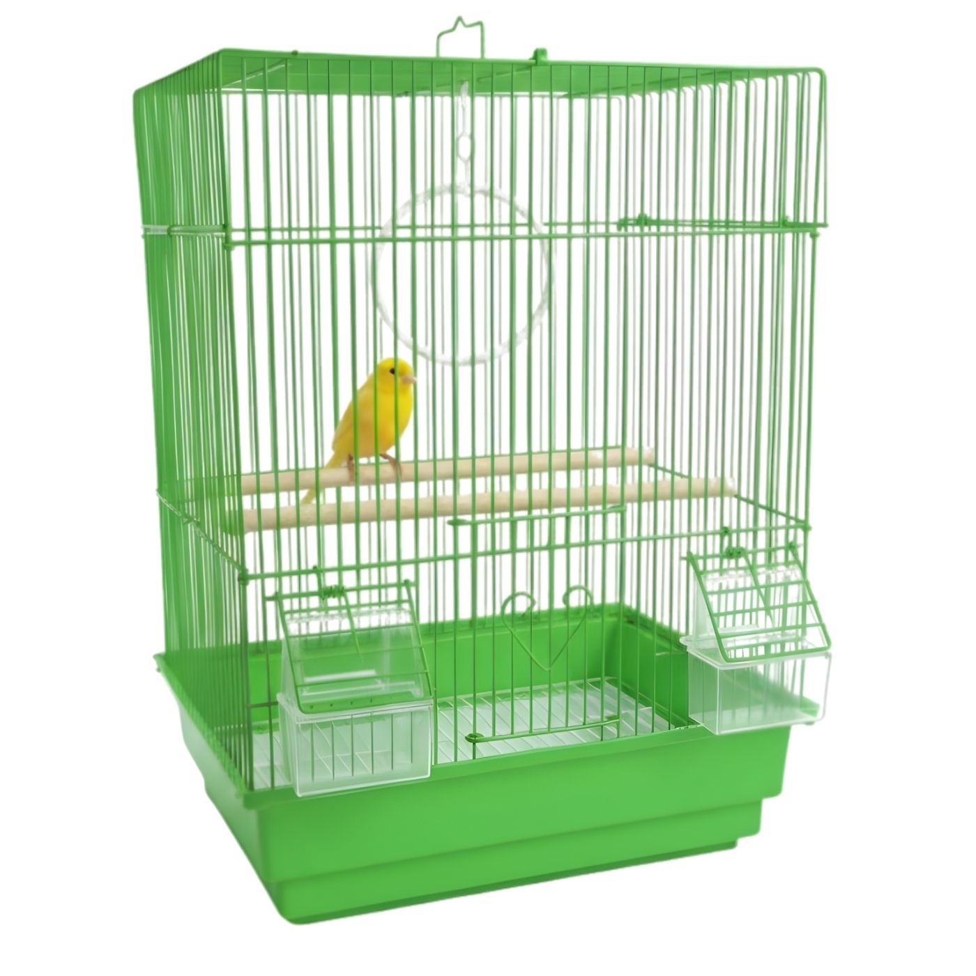 Abnehmbare Vogelkäfig Moly – 35x28x46 cm | Einfach zu Reinigen und in Verschiedenen Farben — Foto 2