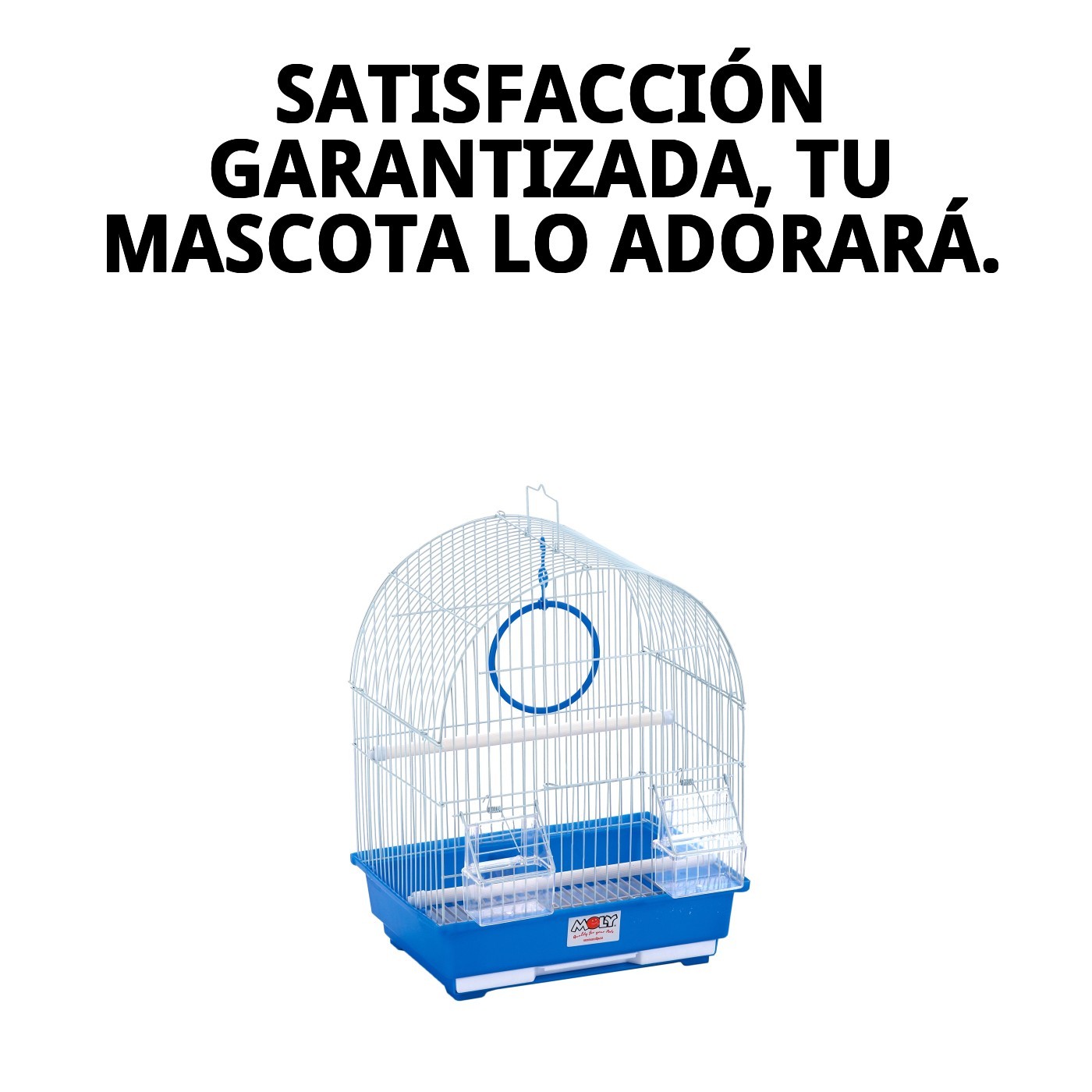 Vogelkäfig N.3 30x23x39 cm — Foto 6