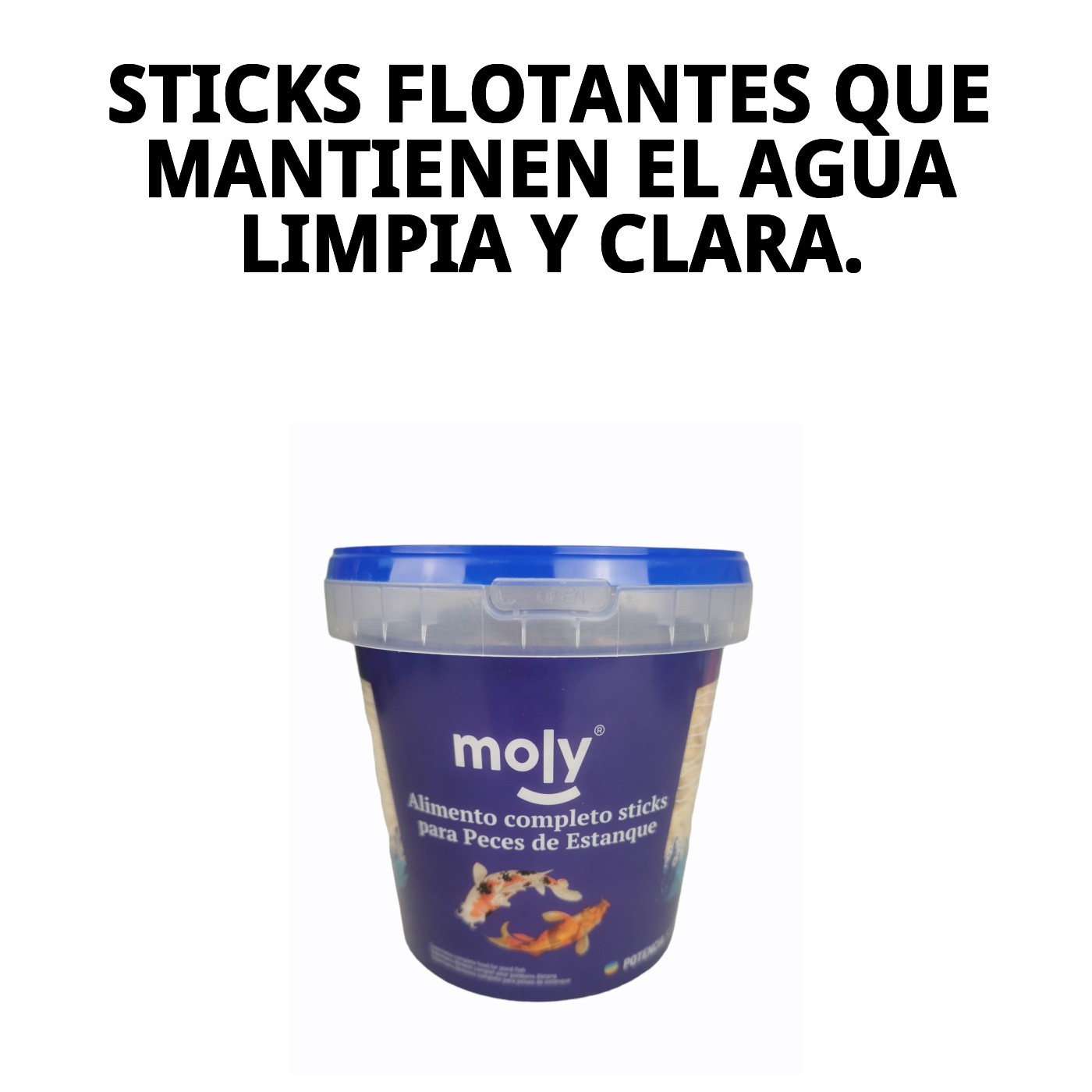 Moly Teichsticks für Teichfische 125 g / 1180 ml — Foto 4
