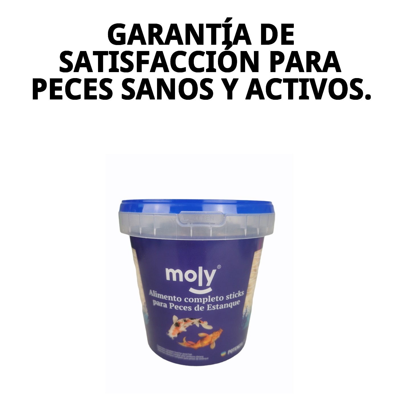Moly Teichsticks für Teichfische 125 g / 1180 ml — Foto 7