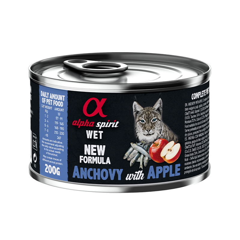 Pastete Alpha Spirit mit Sardellen und rotem Apfel