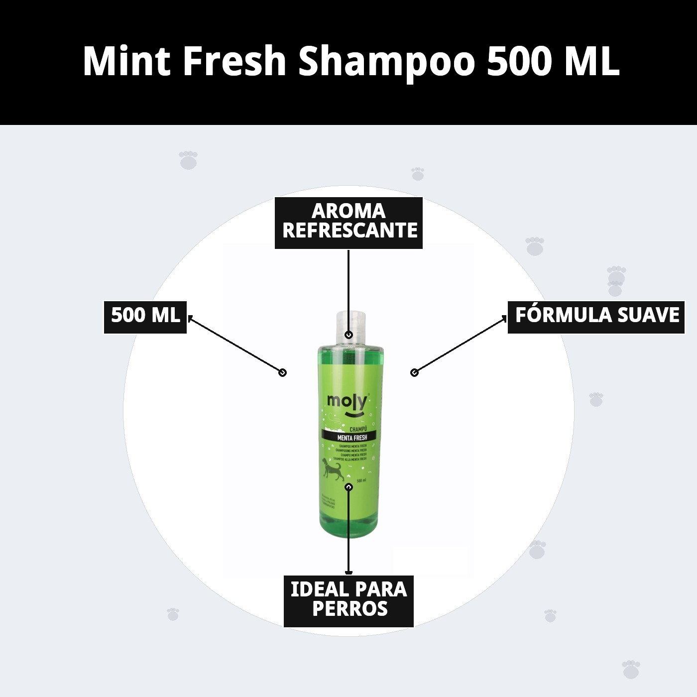 Shampooing Menta Fresh 500 ml — Foto 8
