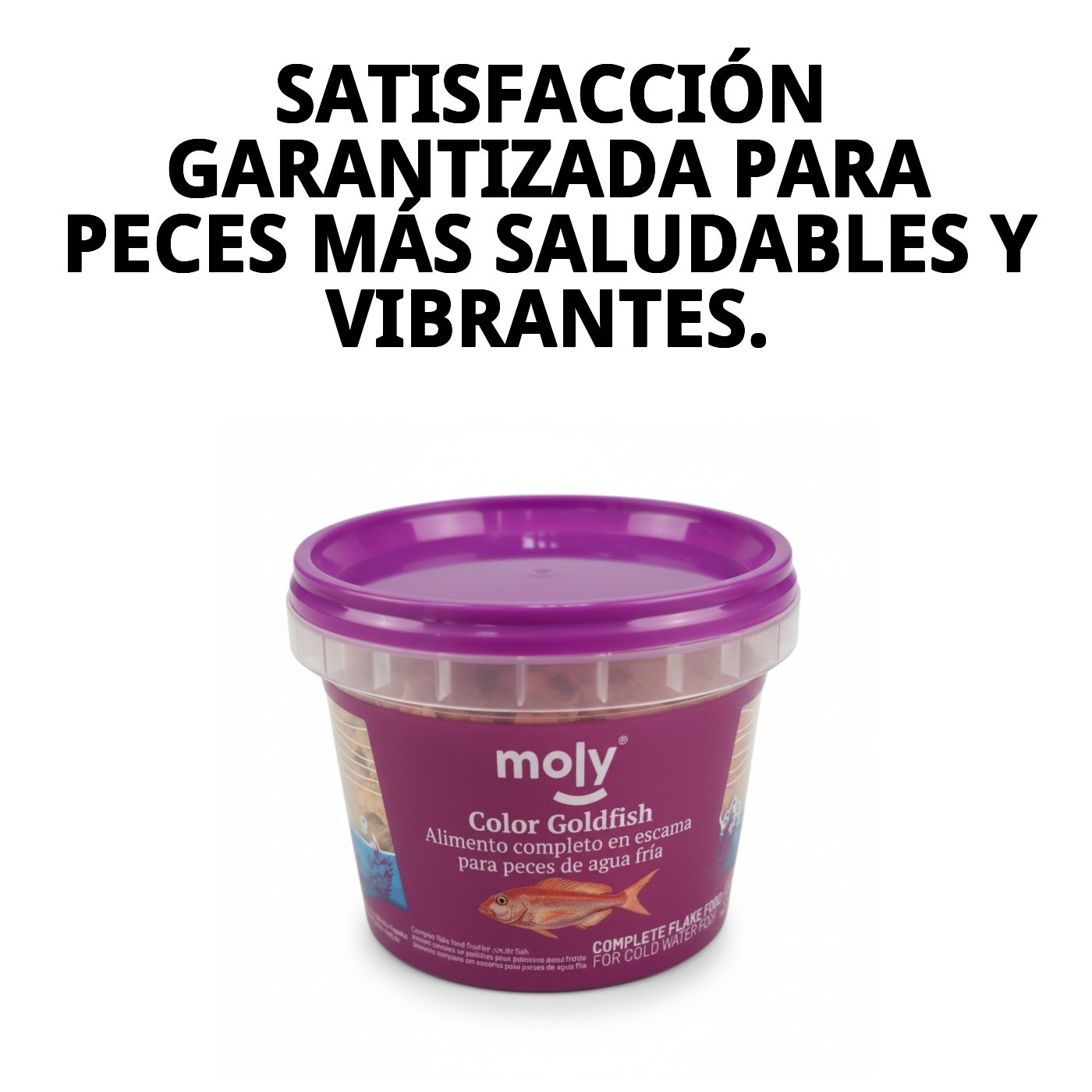 Moly Aliments in Flakes für Goldfische - 20 g 120 ML — Foto 8