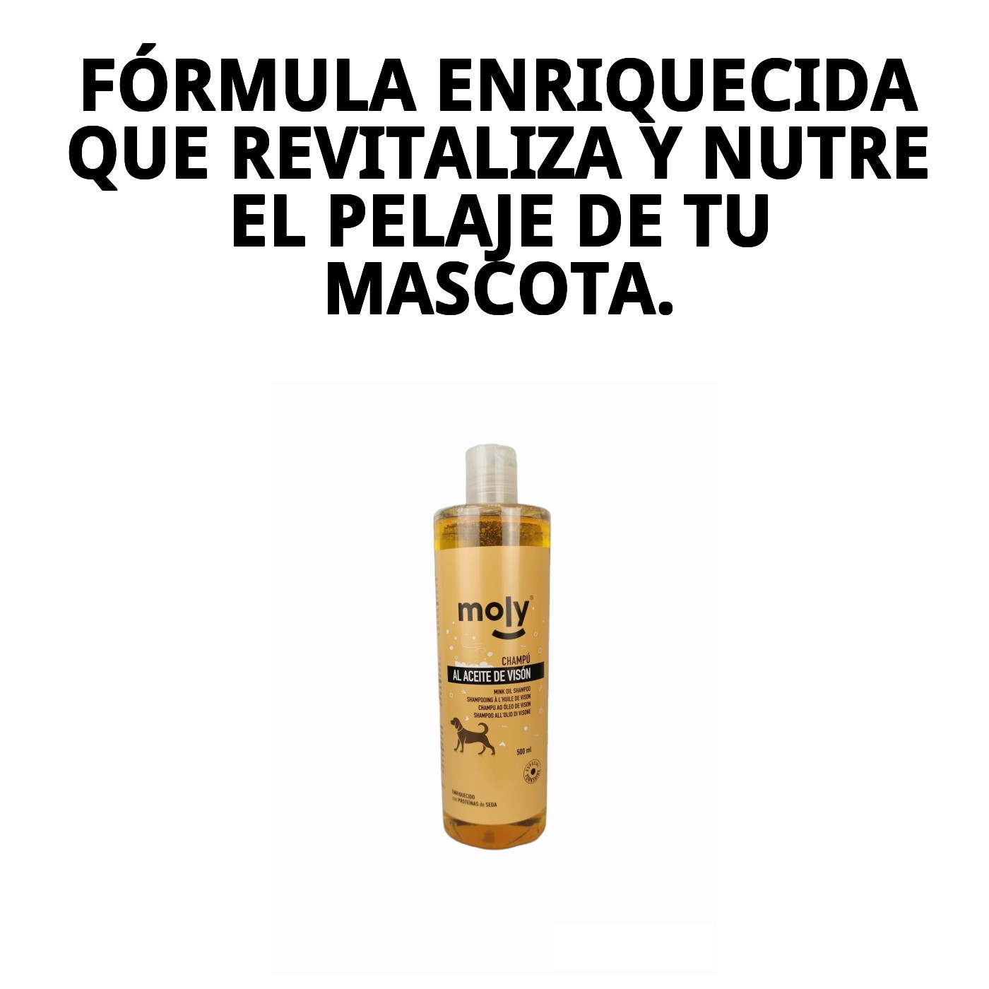 Shampoo mit Nerzöl 500 ml — Foto 4