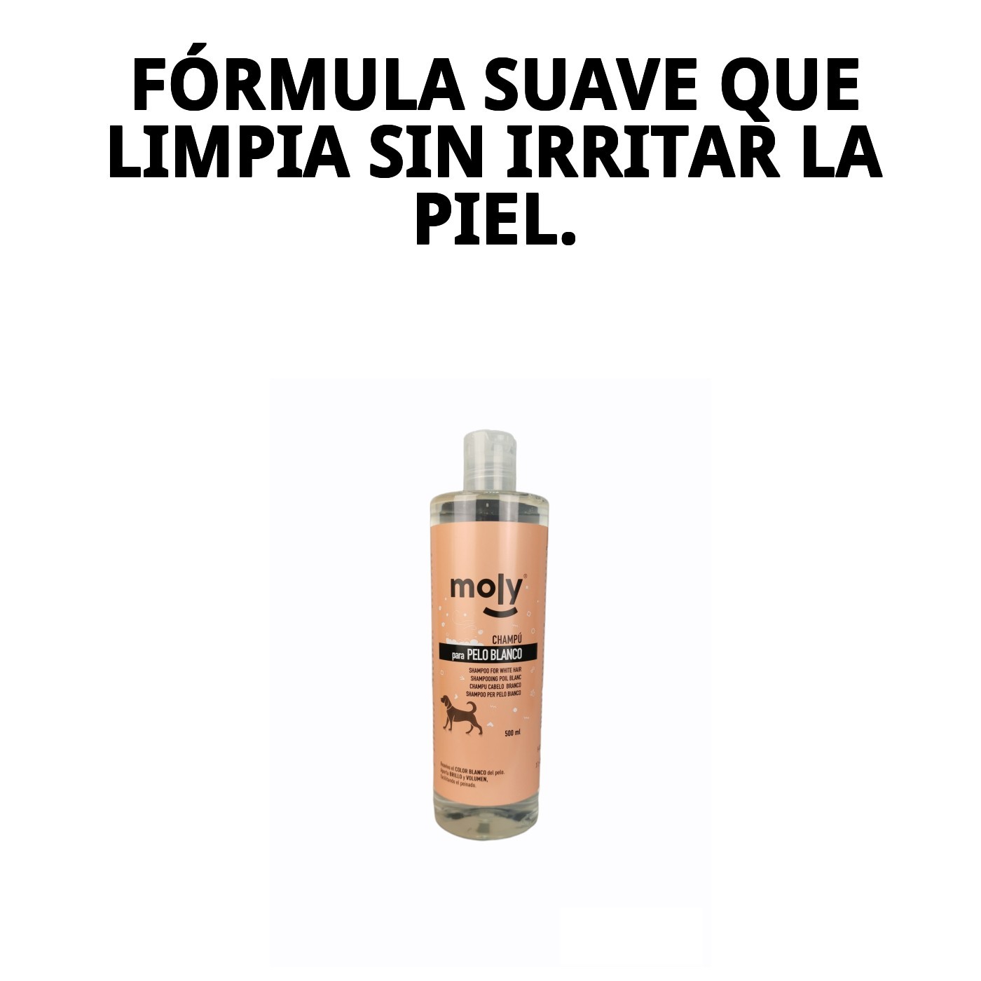 Shampoo für weißes Fell 500 ml — Foto 5