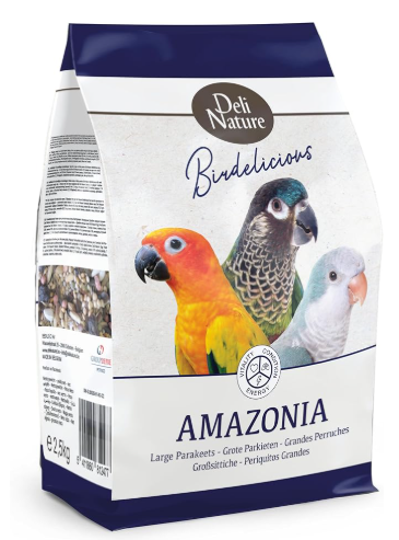 BIRDELICIOUS GROSSE PAPAGEIEN AMAZONIA 0,8 KG DELI NATURE