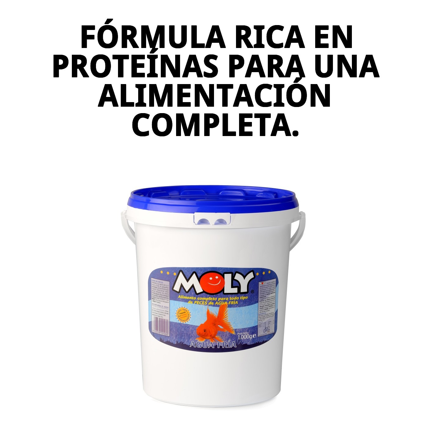 Moly Flakes für Goldfische 1 kg / 5000 ml — Foto 2