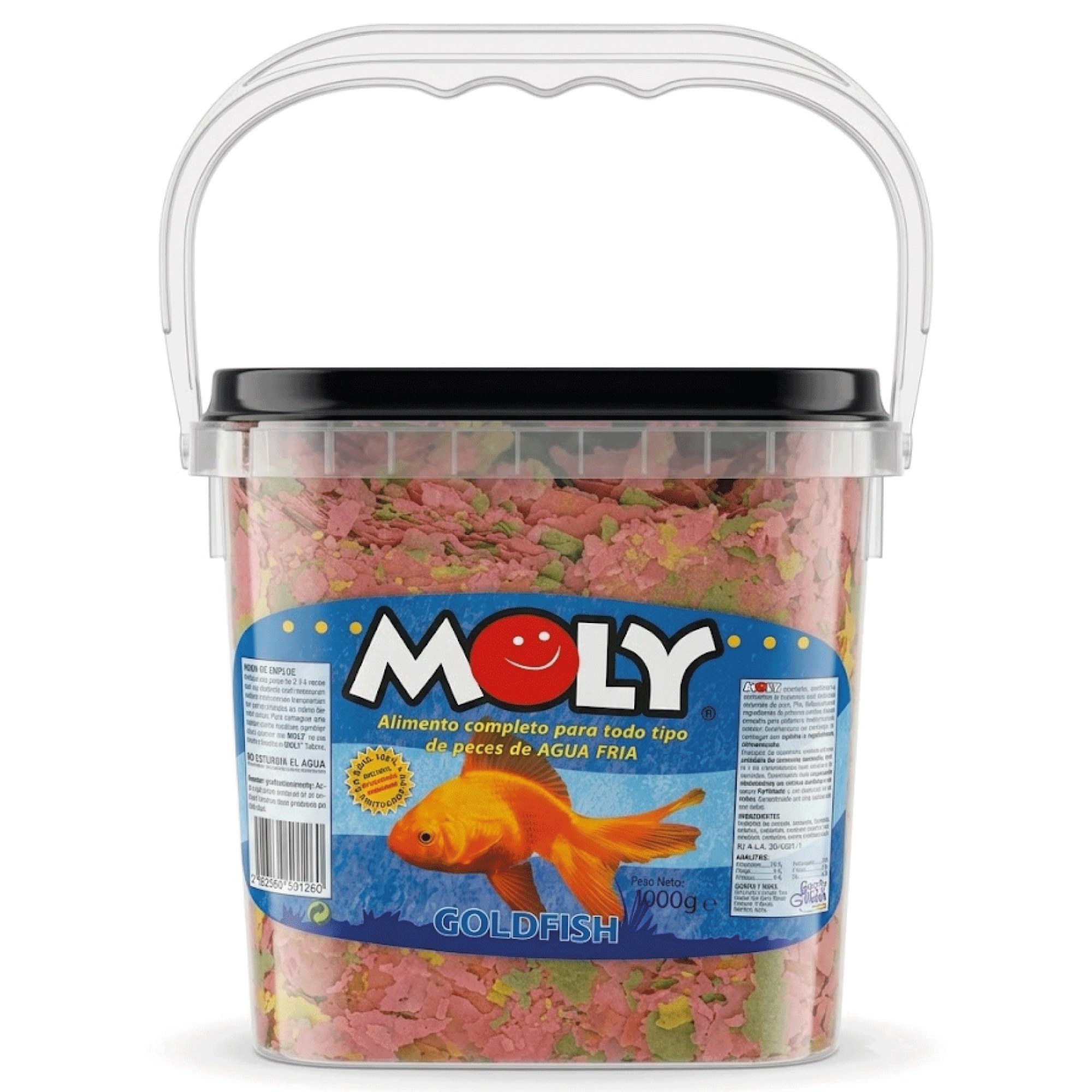 Moly Flakes für Goldfische 1 kg / 5000 ml