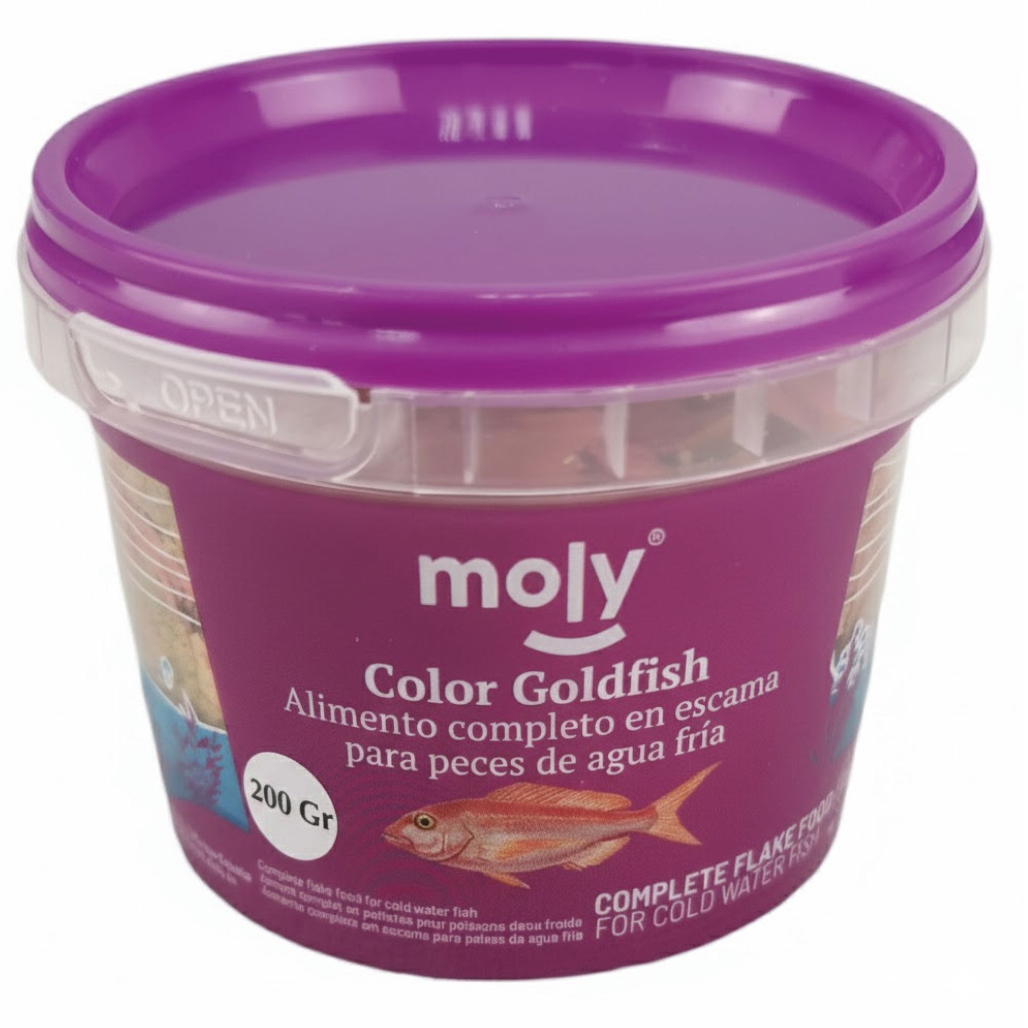 Moly Aliments in Flakes für Goldfische - Goldfish 200g/1180 ml
