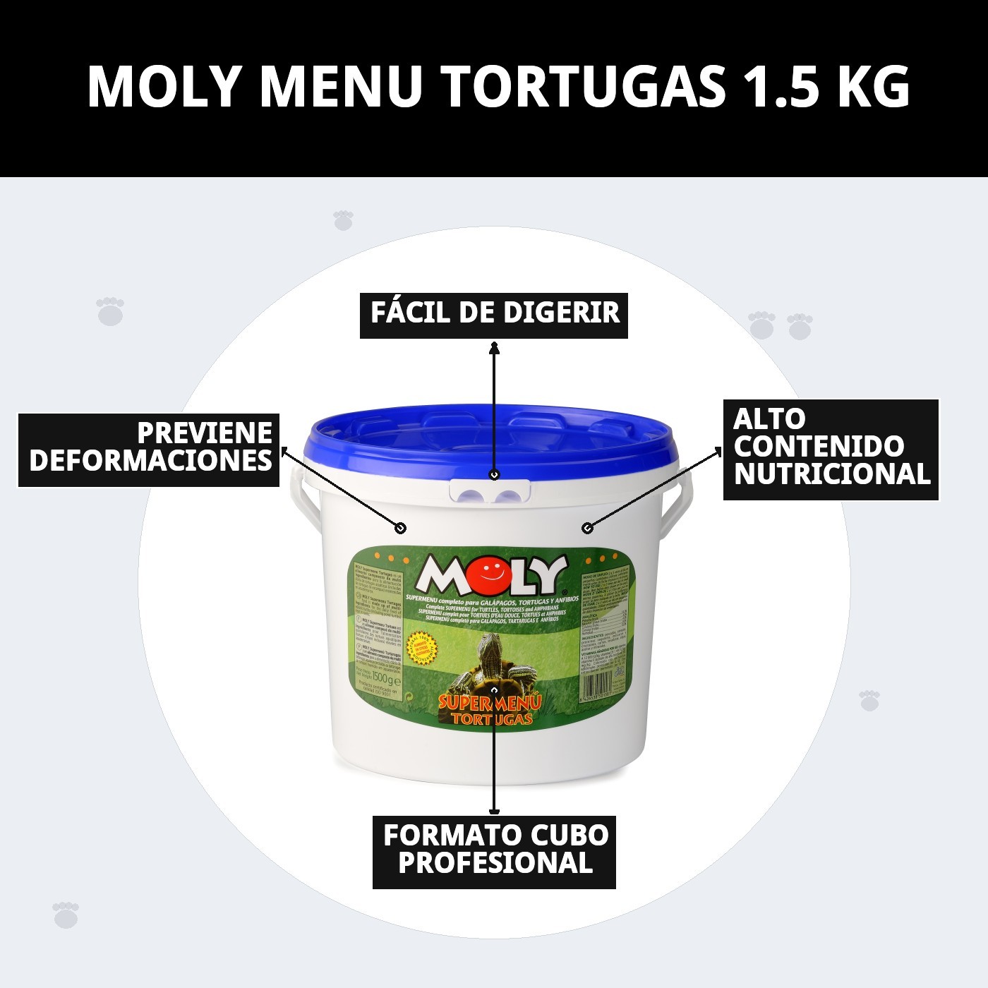 Turtle Sticks Moly - Futter für Aquatische Schildkröten 1,5 kg — Foto 7