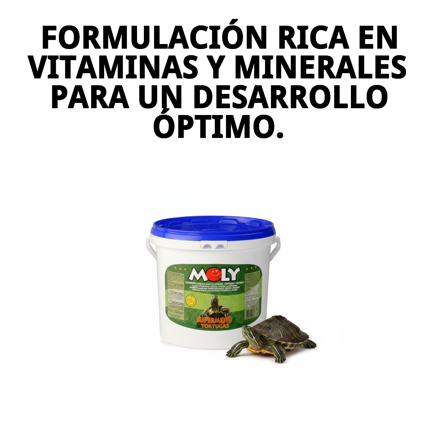 Turtle Sticks Moly - Futter für Aquatische Schildkröten 1,5 kg — Foto 9