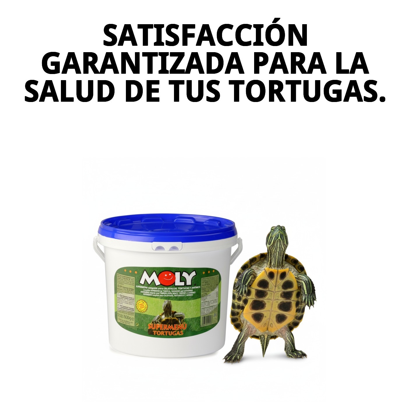 Turtle Sticks Moly - Futter für Aquatische Schildkröten 1,5 kg — Foto 12
