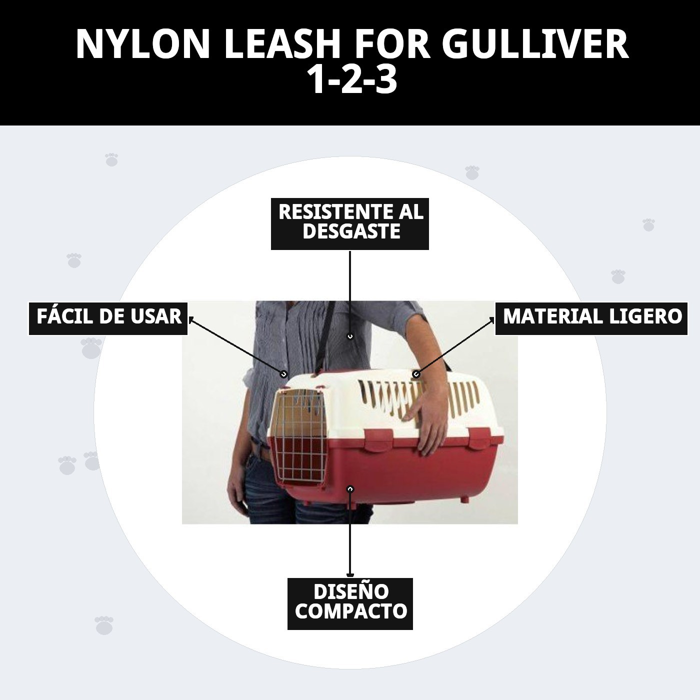 Nylon-Leine für Gulliver Transporter 1-2-3 — Foto 9