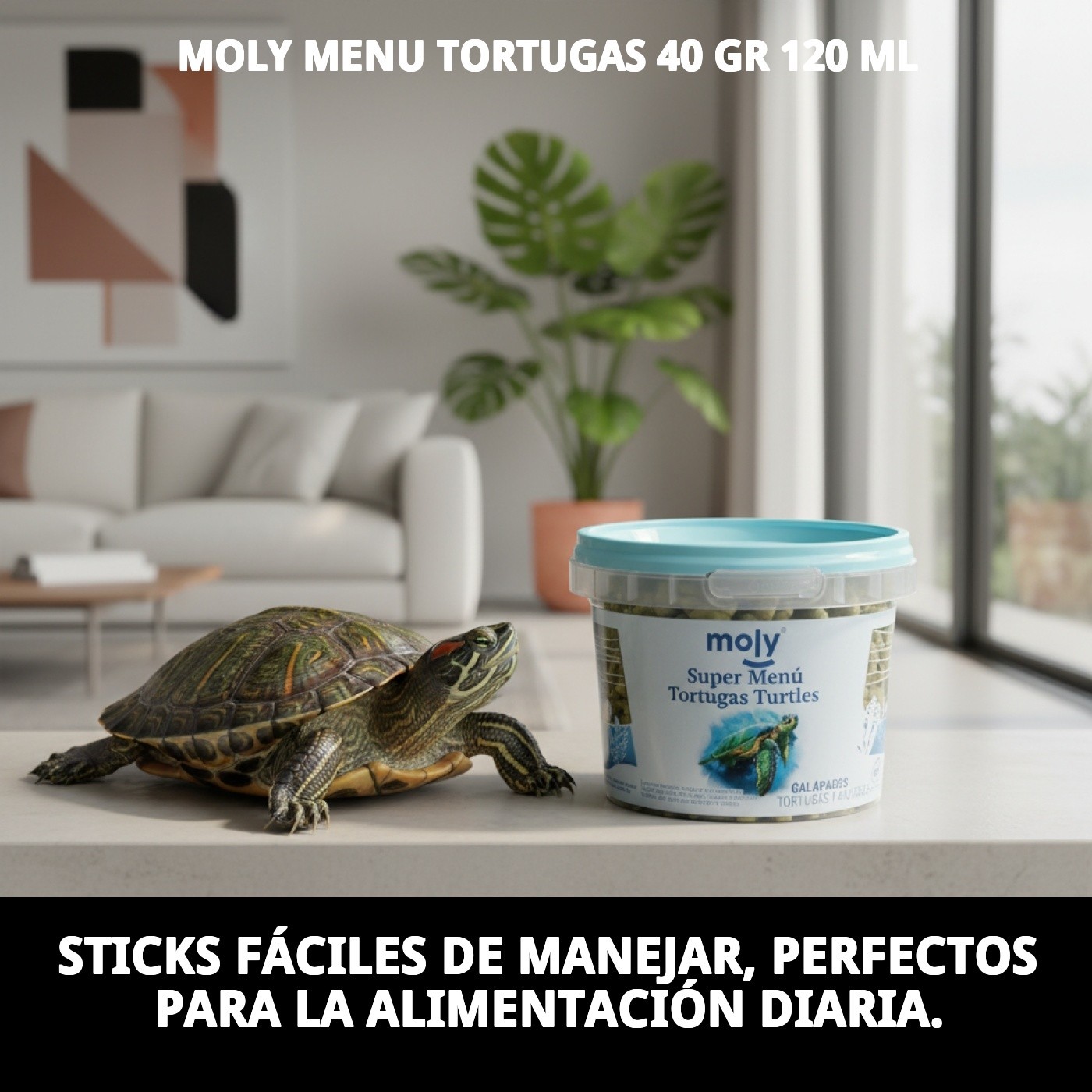 Moly Sticks für Aquatische Schildkröten 40 g / 120 ml — Foto 13