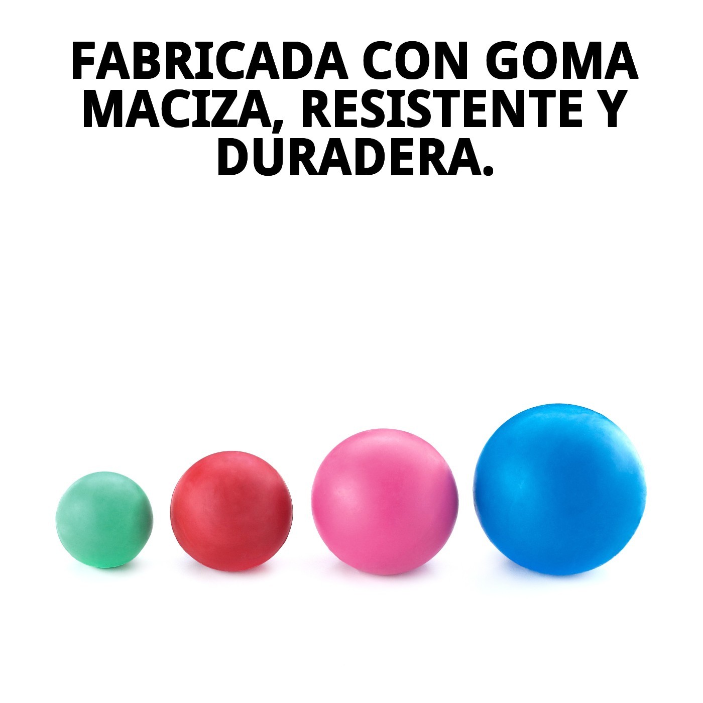 Robuste Gummiball 6,5 cm — Foto 4