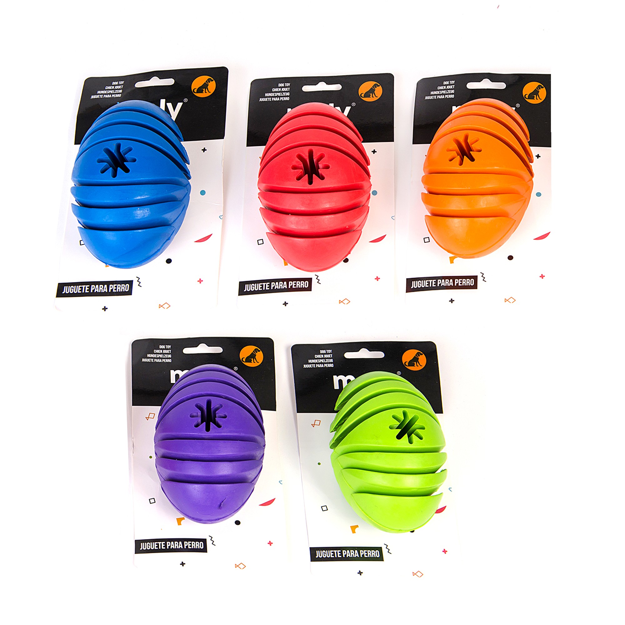 Gummirugbyball L — Foto 3