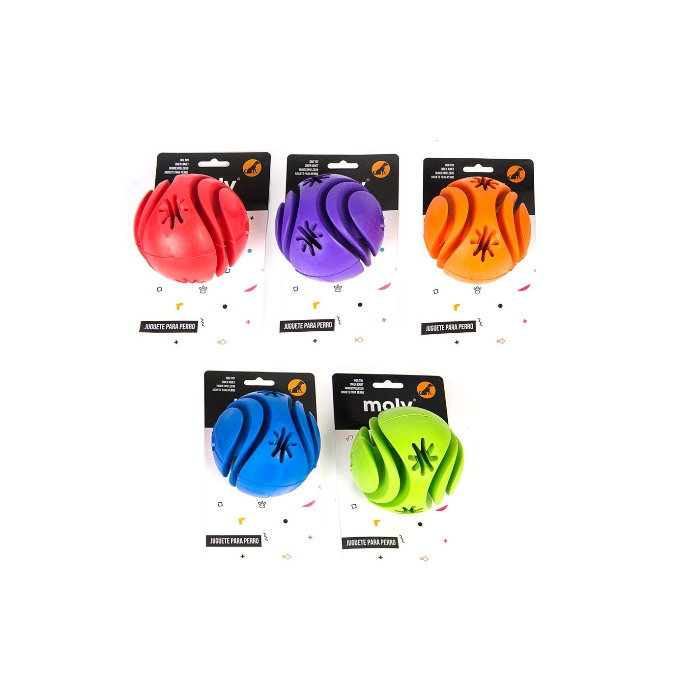 Zahnball aus Gummi