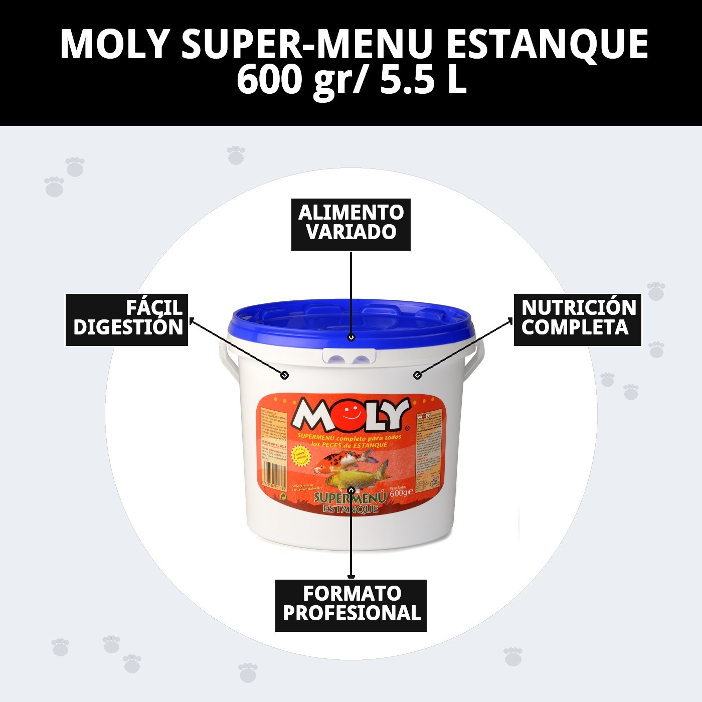 Moly Super-Menu Bassin 600 g / 5,5 L — Foto 8