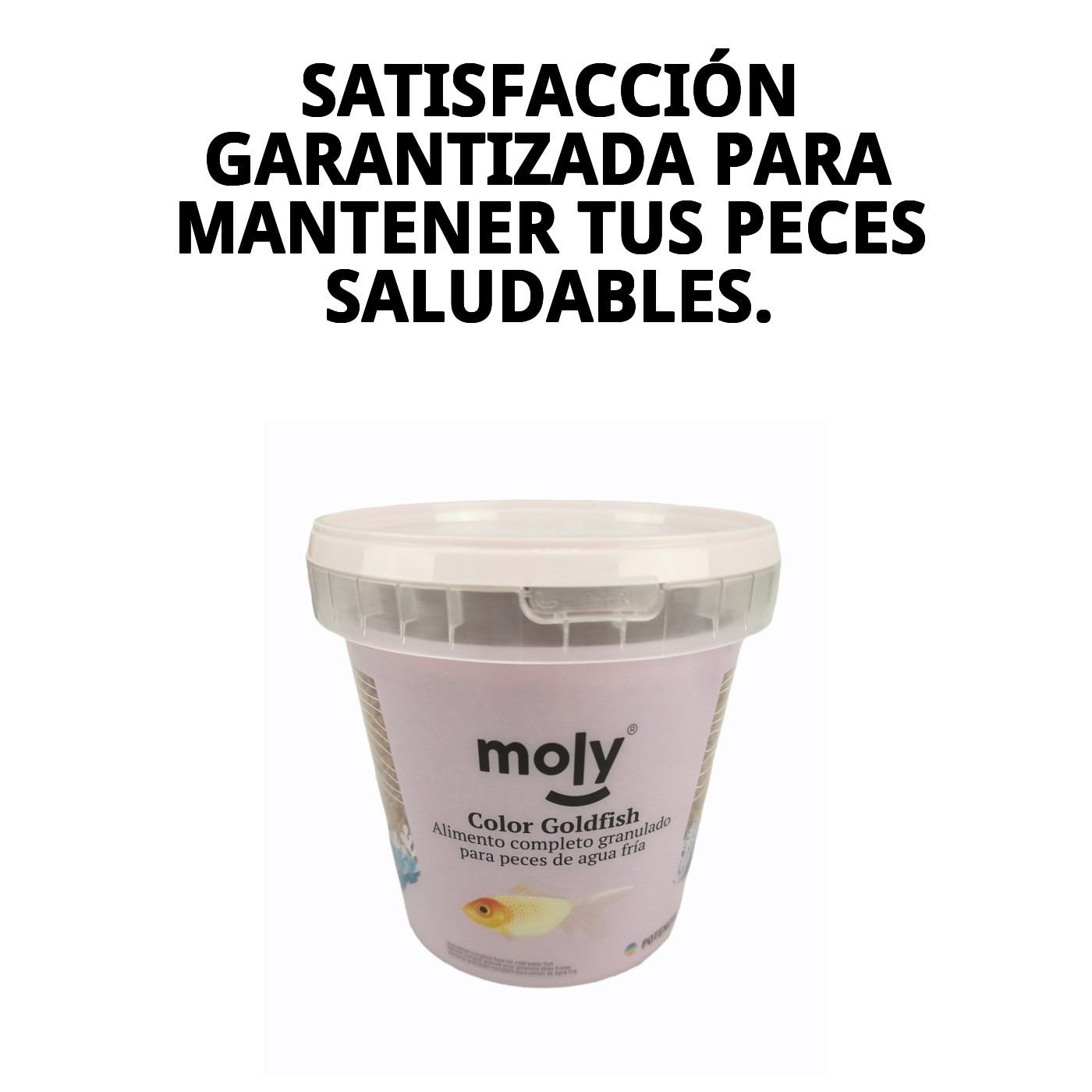 Moly Granulat Color für Goldfische - 275g/1180 ml — Foto 6