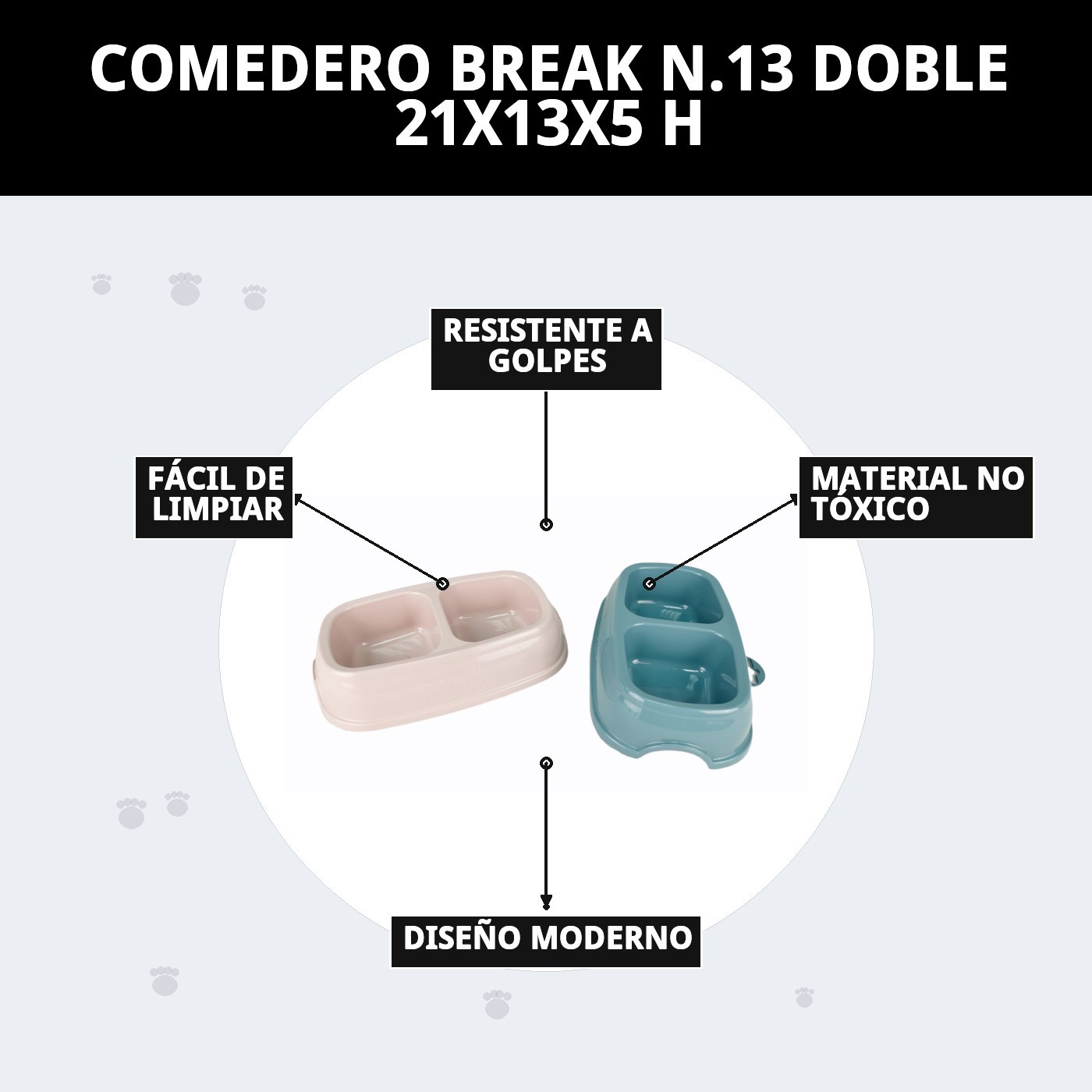 Doppelspender Break N.13 21x13x5 h — Foto 8