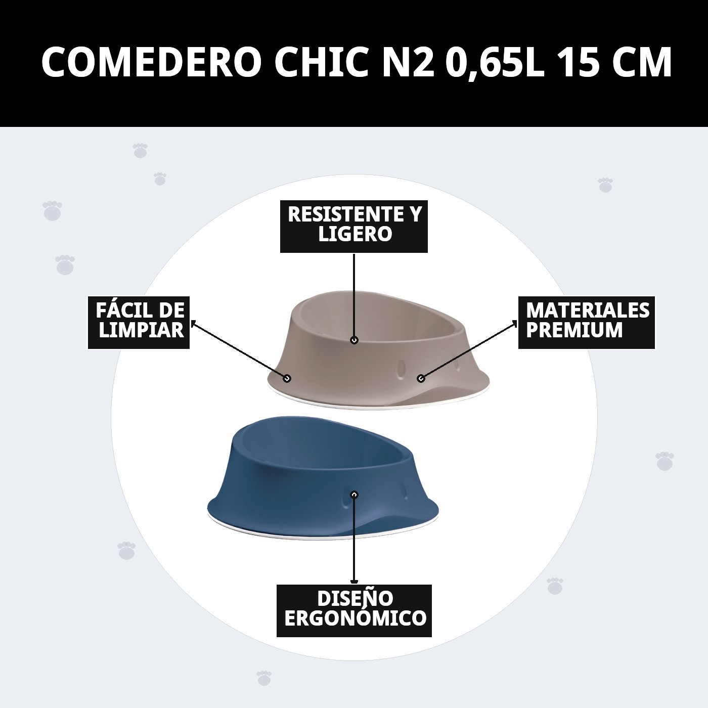 Bol Chic N2 0,65L 15 cm — Foto 9