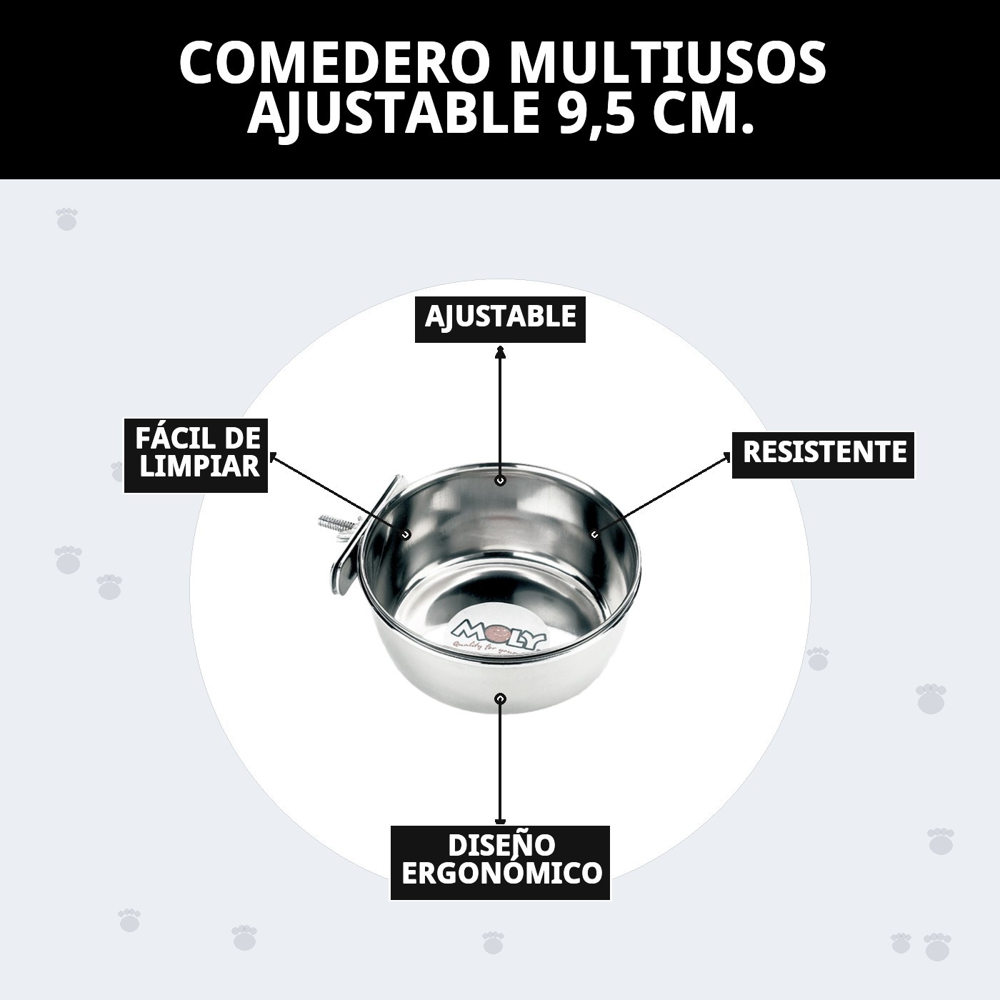 Bol Lebensmittel Multiusages Anpassbar 9,5 cm — Foto 9