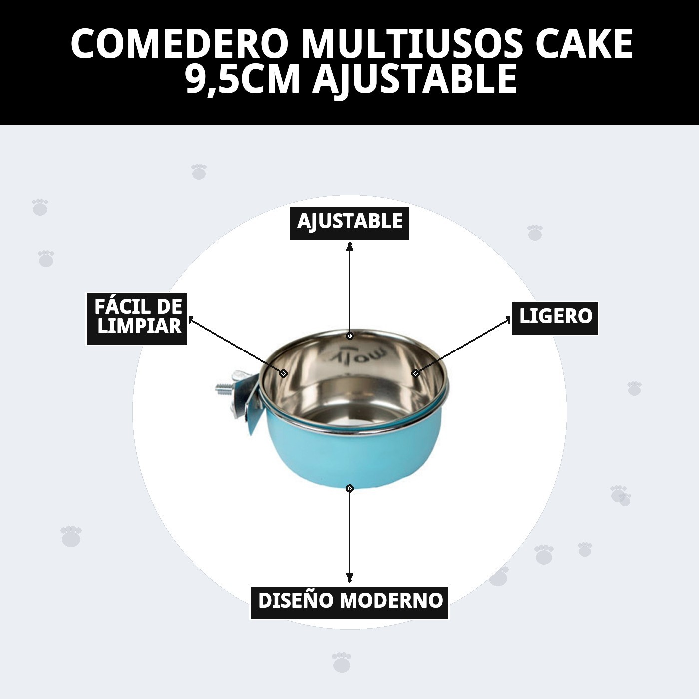 Multifunktionsflasche Cake 9,5cm Verstellbar — Foto 10