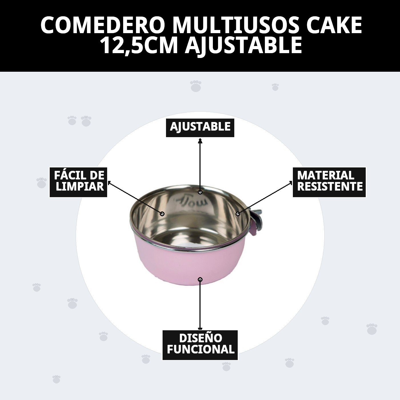 Multifunktionsflasche Cake 12,5cm Verstellbar — Foto 10