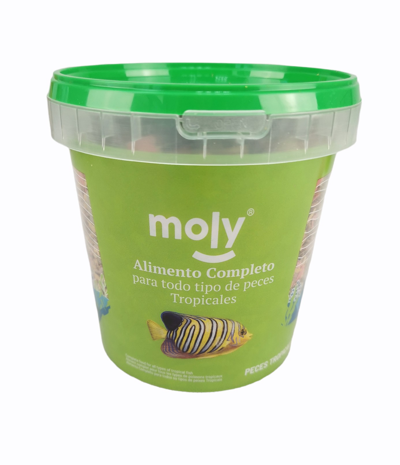 Aliment complet en flocons Moly für tropische Fische 200 g/ 1180ML — Foto 2