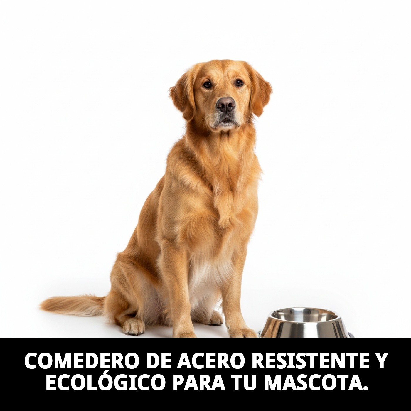 Moly Eco-Stahl-Schüssel 21 cm - 1,60 L für Tiere — Foto 4