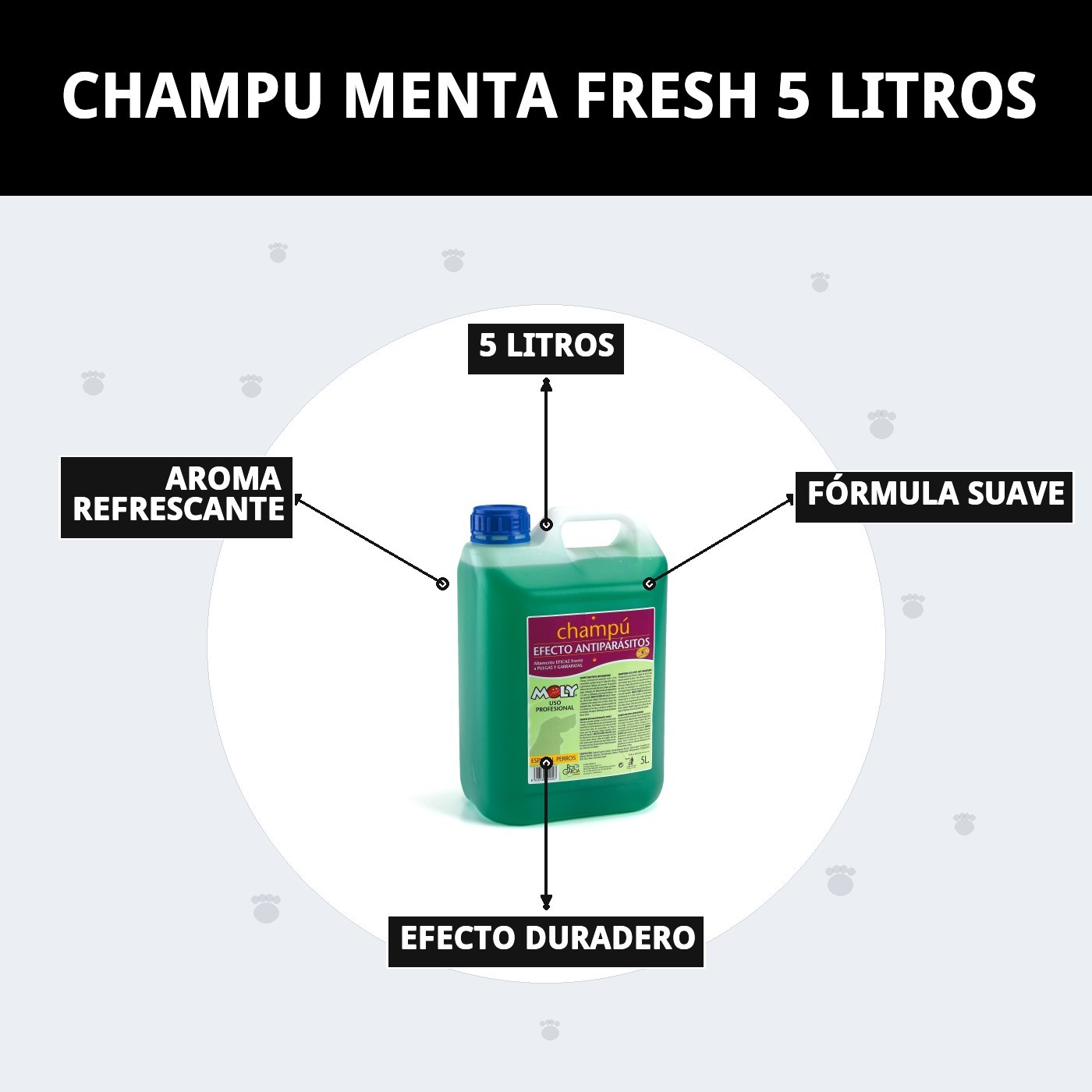 Shampoo Menta Fresh 5L — Foto 8