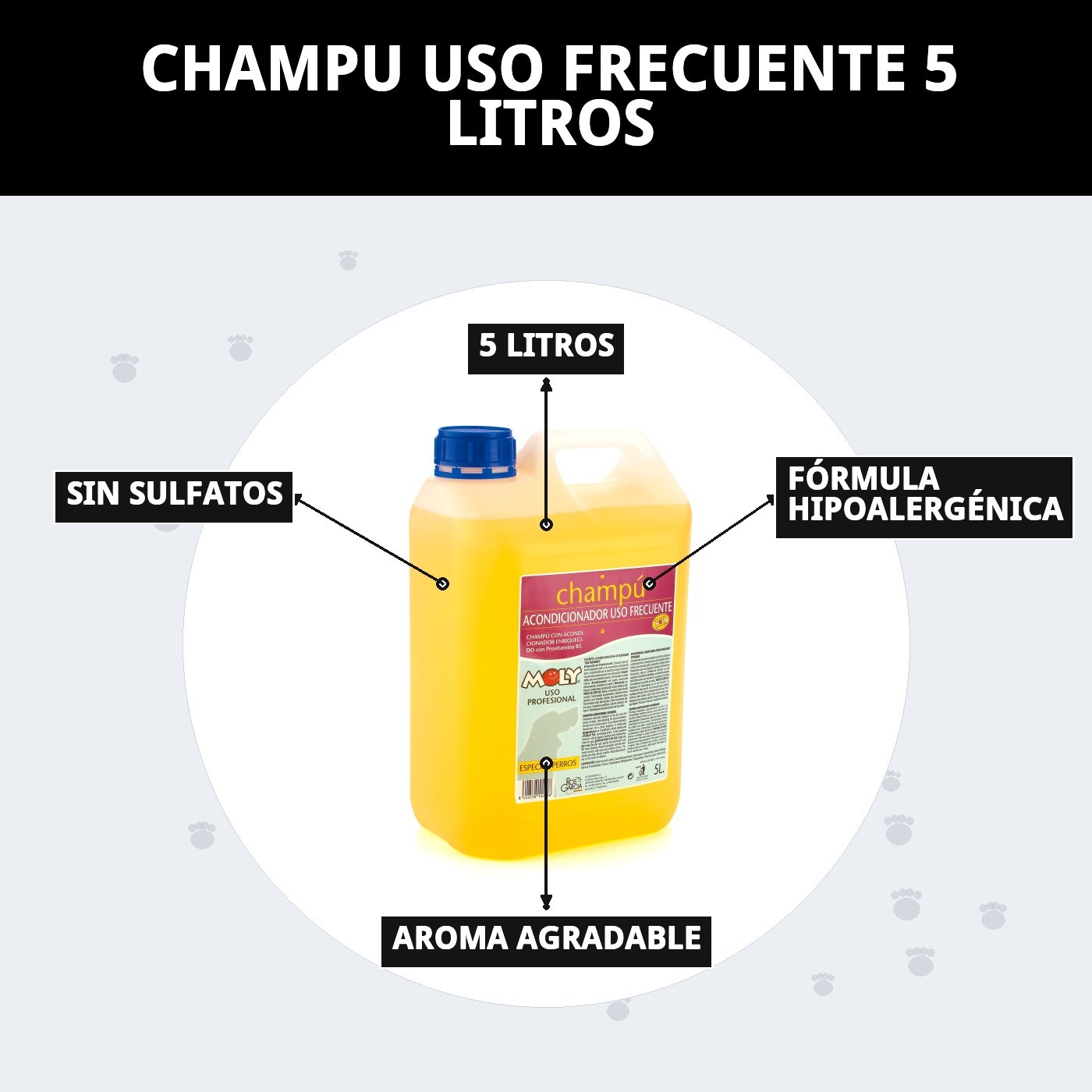 Shampoo für häufige Anwendung 5 Liter — Foto 7