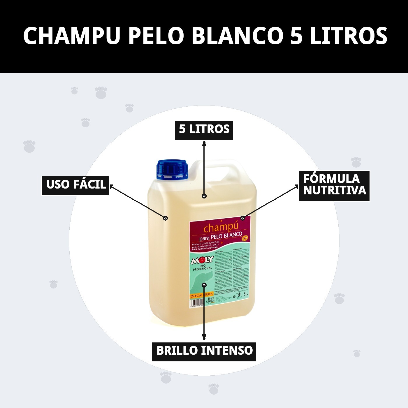 Shampoo für weiße Haare 5 Liter — Foto 7