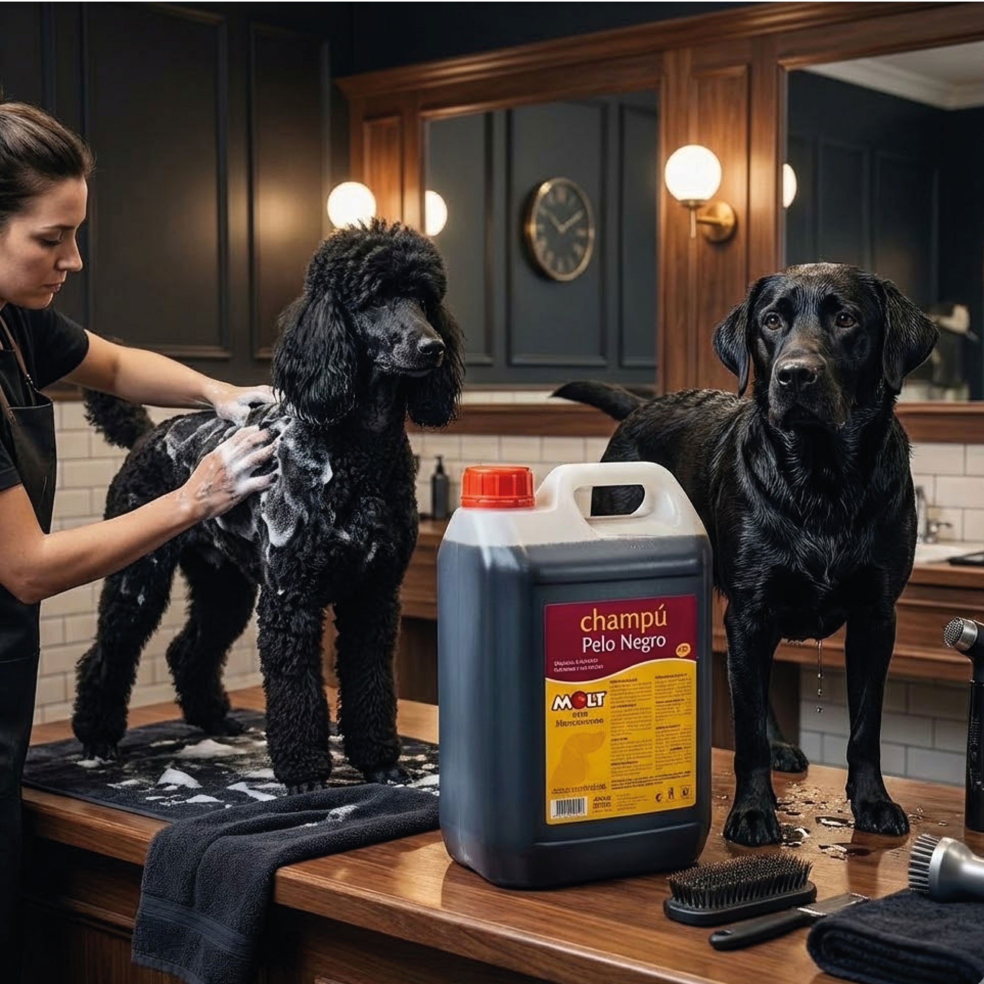 Shampoo für Hunde mit schwarzem Fell 5L — Foto 2