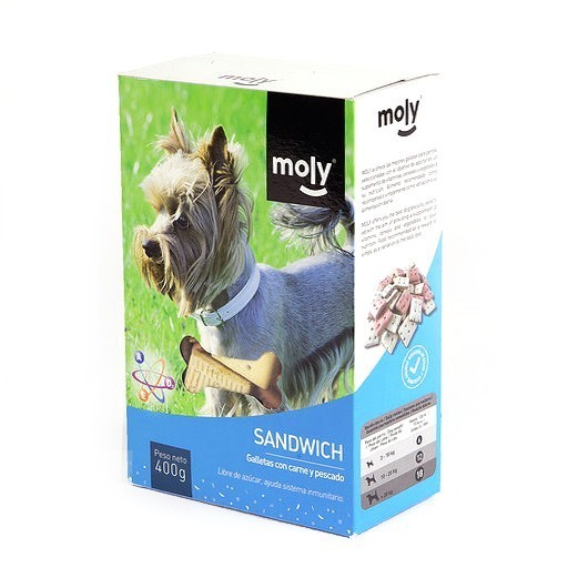 Sandwich-Kekse 400 g Moly — Foto 5