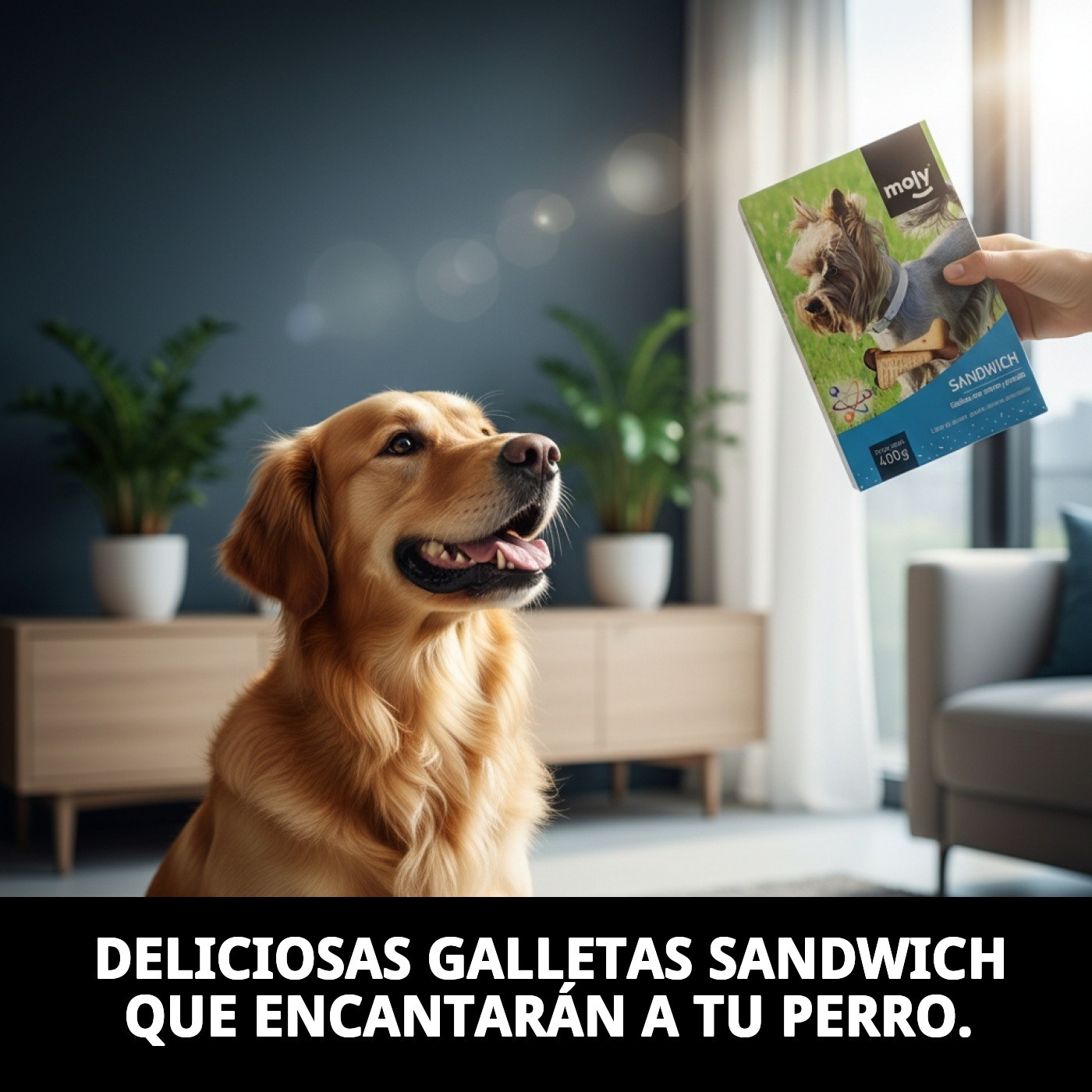 Sandwich-Kekse 400 g Moly — Foto 6