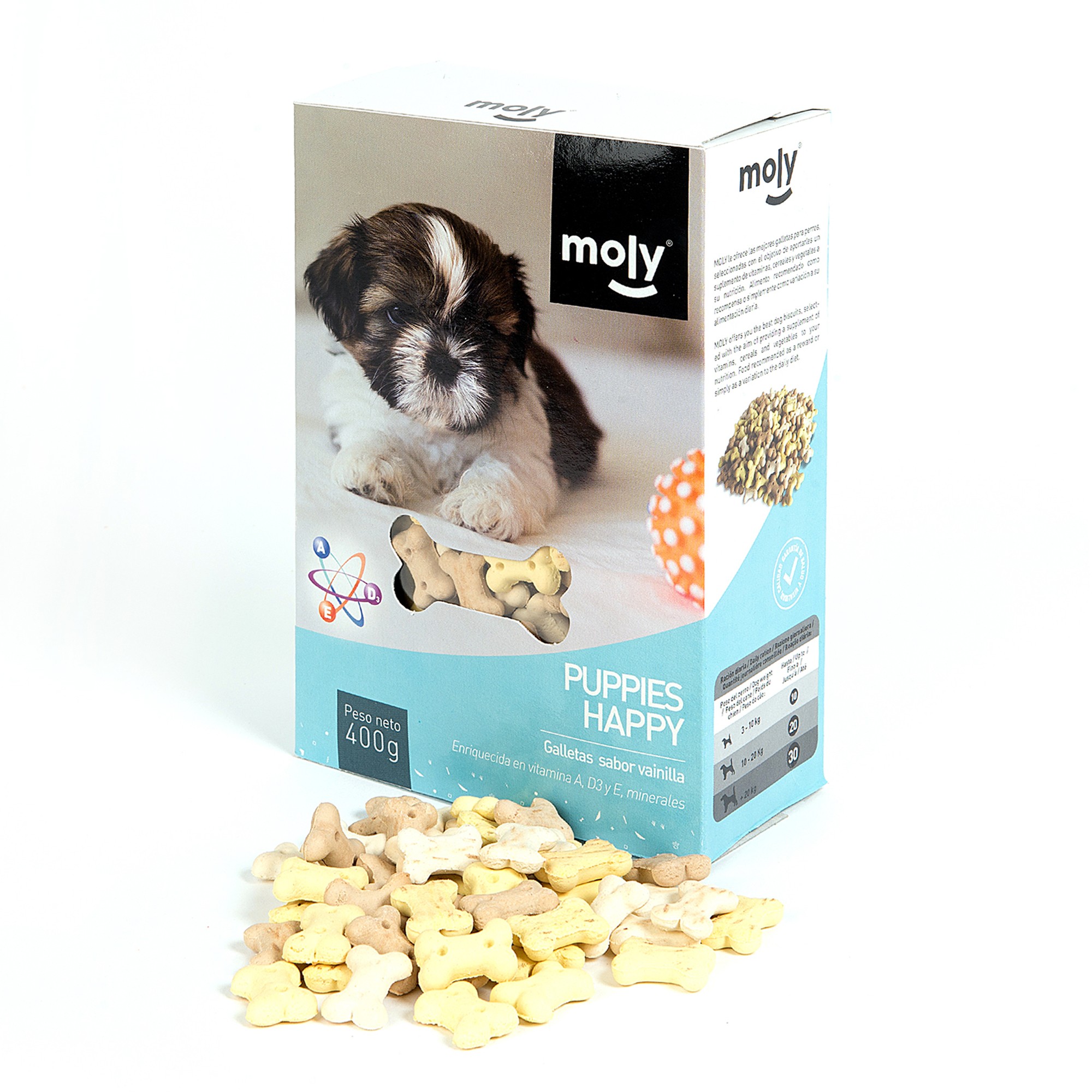 Puppy Snacks 400 g Moly — Foto 2