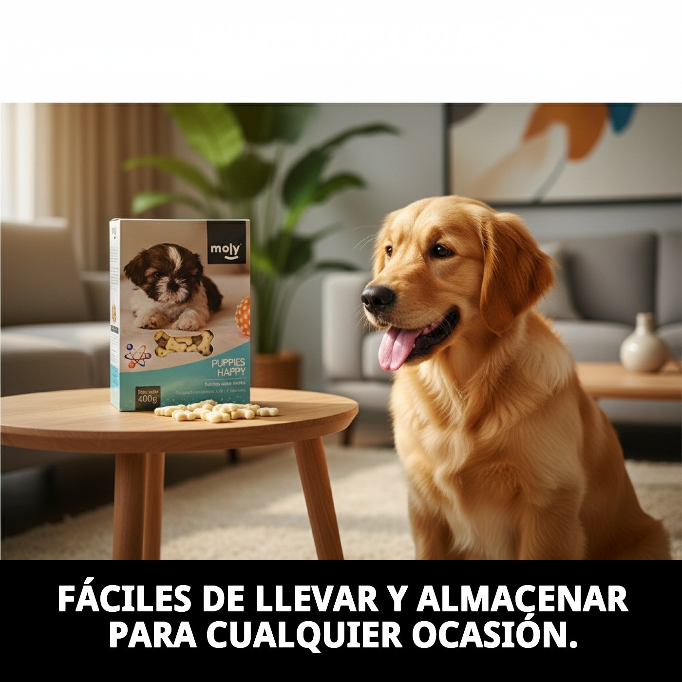 Puppy Snacks 400 g Moly — Foto 9