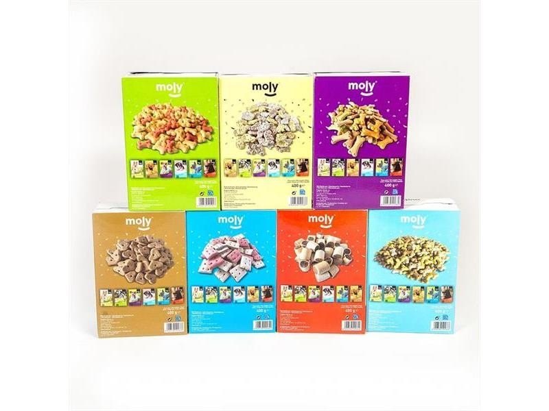 Pflanzliche Gourmetkekse 400 g Moly — Foto 4