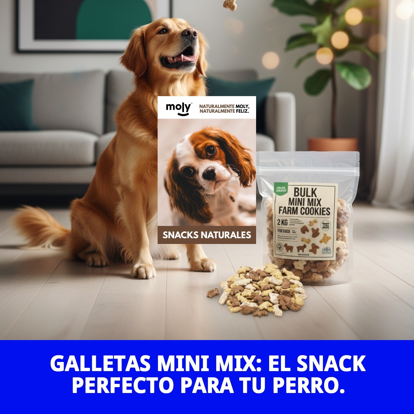 Galletes Mini Mix Granja 2 kg Moly — Foto 4