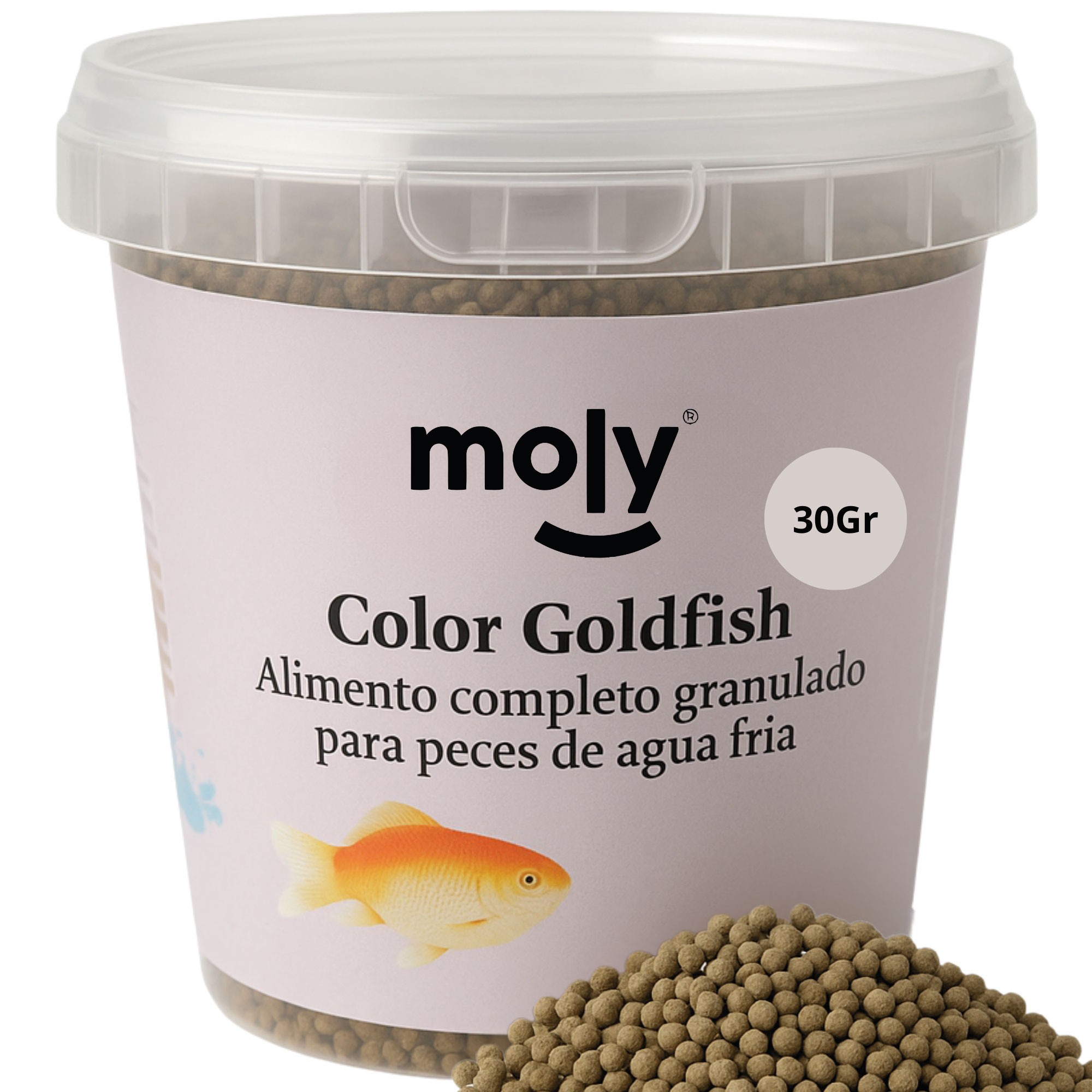 Moly Granulat für Goldfische - 30g / 120ml