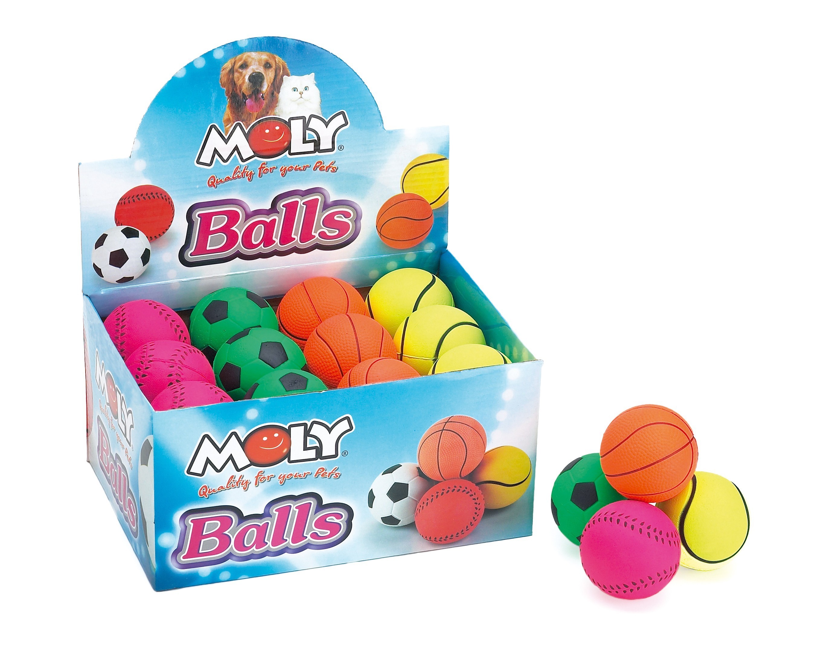 Neon-Sportbälle 65 cm — Foto 2