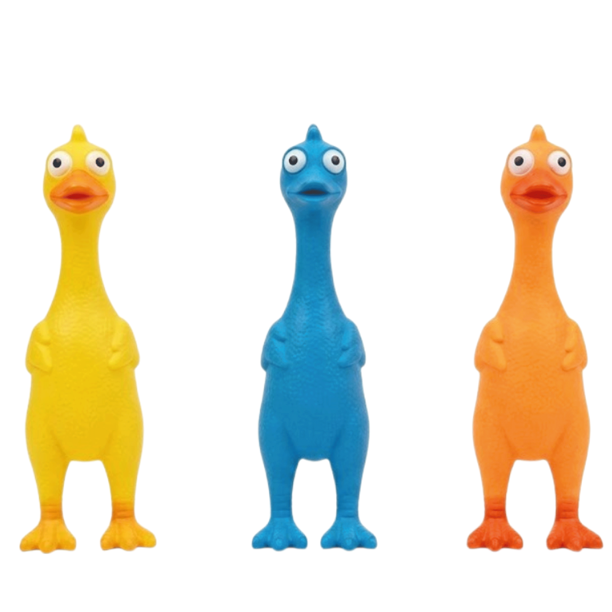 Lustiges Latexspielzeug Huhn 28 cm